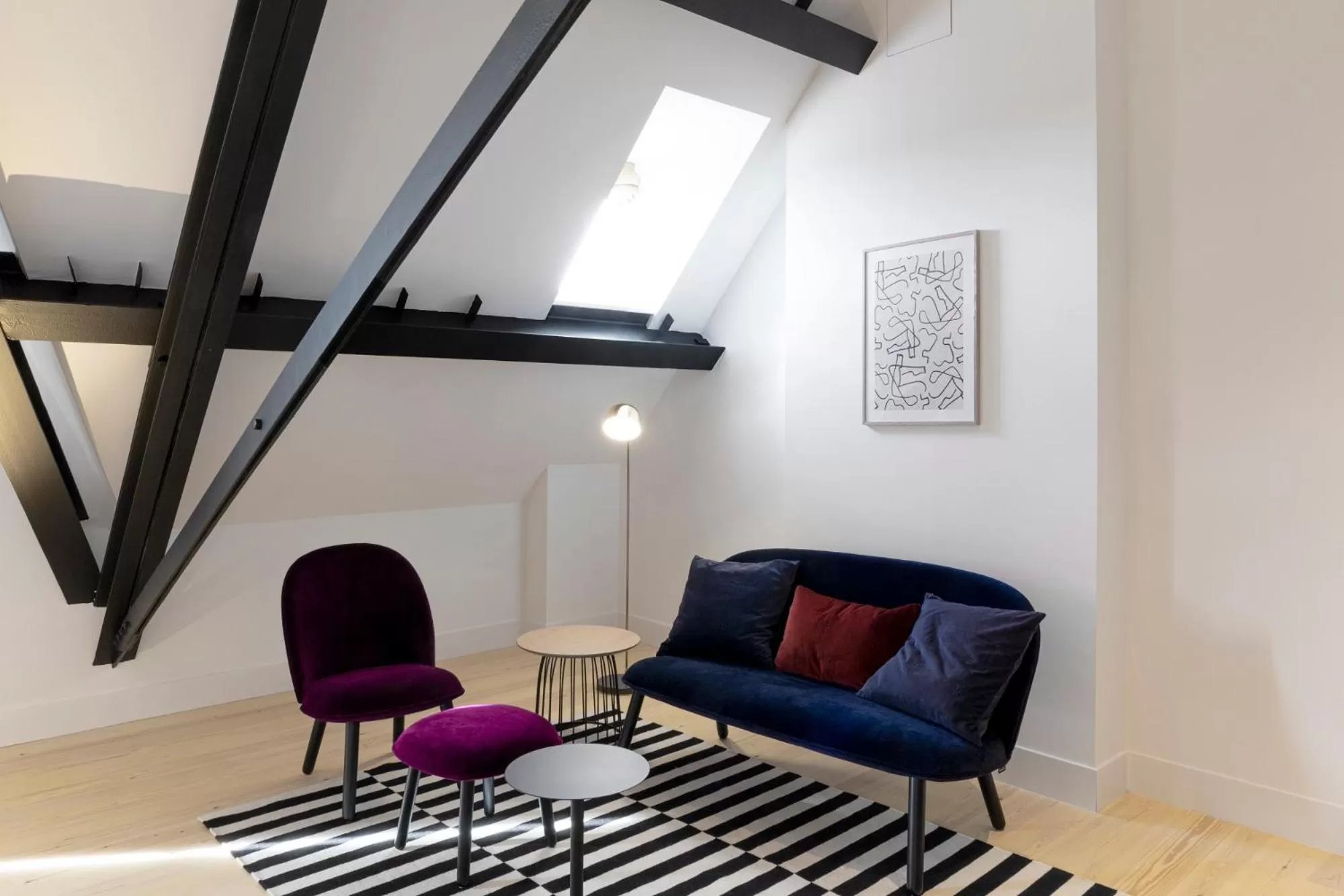 Seating area in Corsendonk Turnova