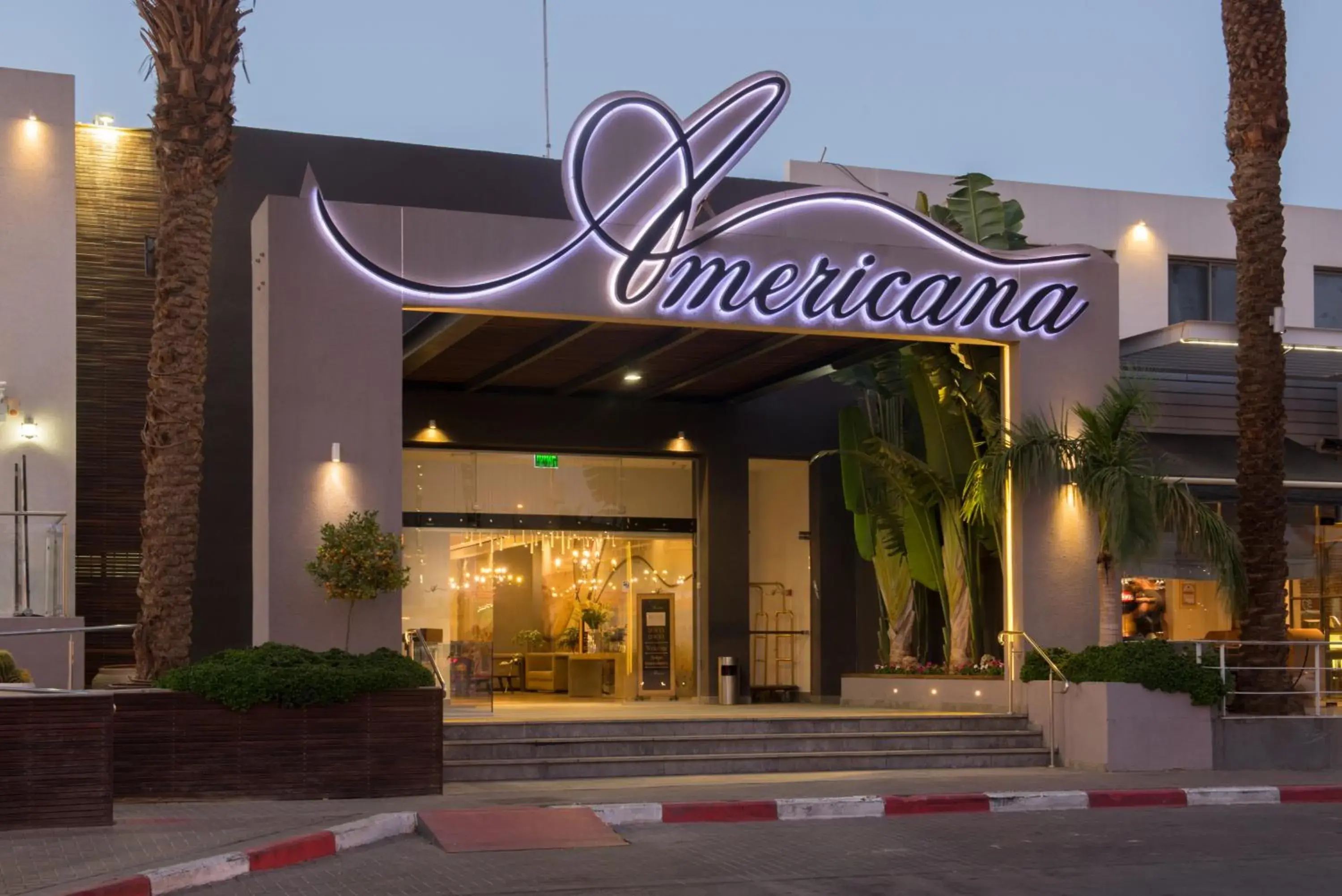 Facade/entrance in Americana Eilat Hotel