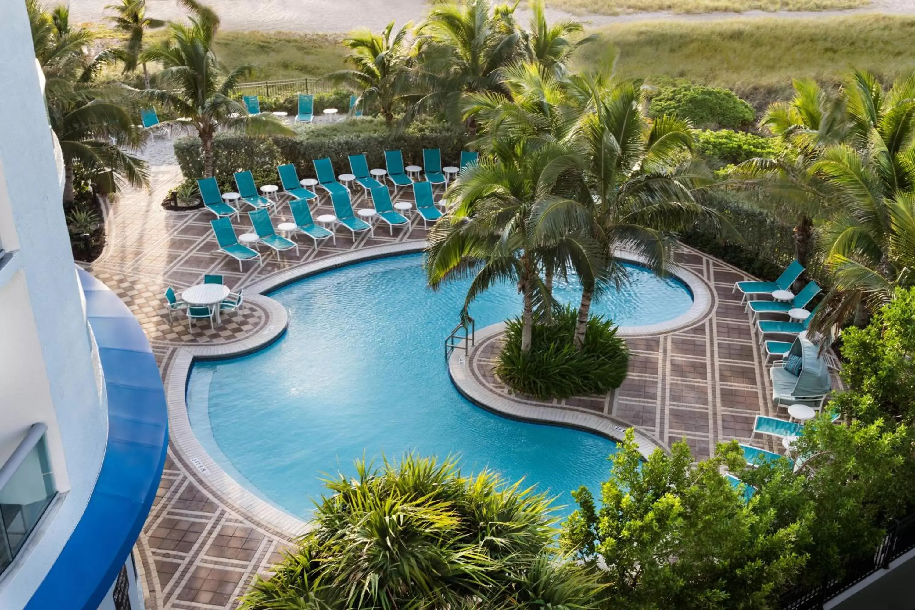 Swimming pool, Pool View in Residence Inn Fort Lauderdale Pompano Beach/Oceanfront