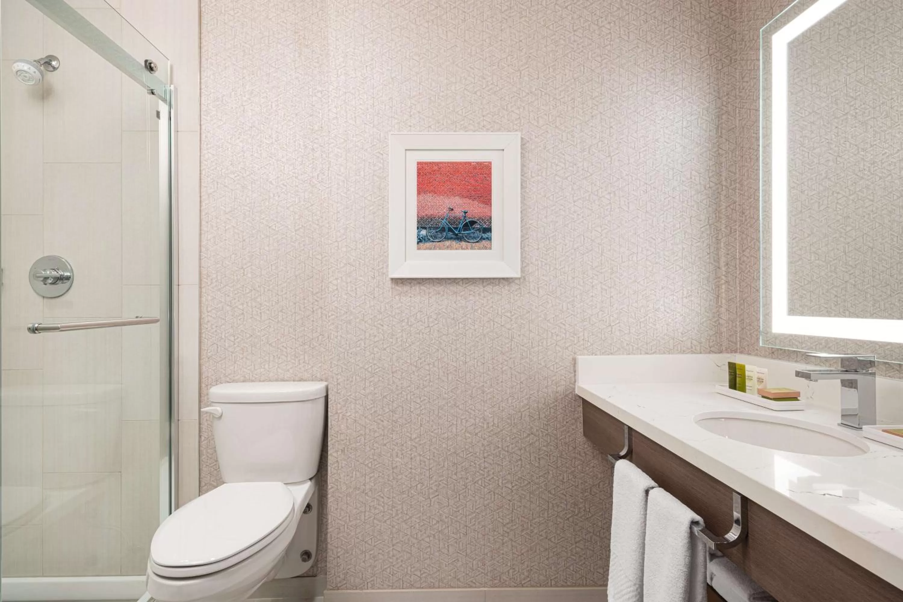 Bathroom in Hilton Seattle