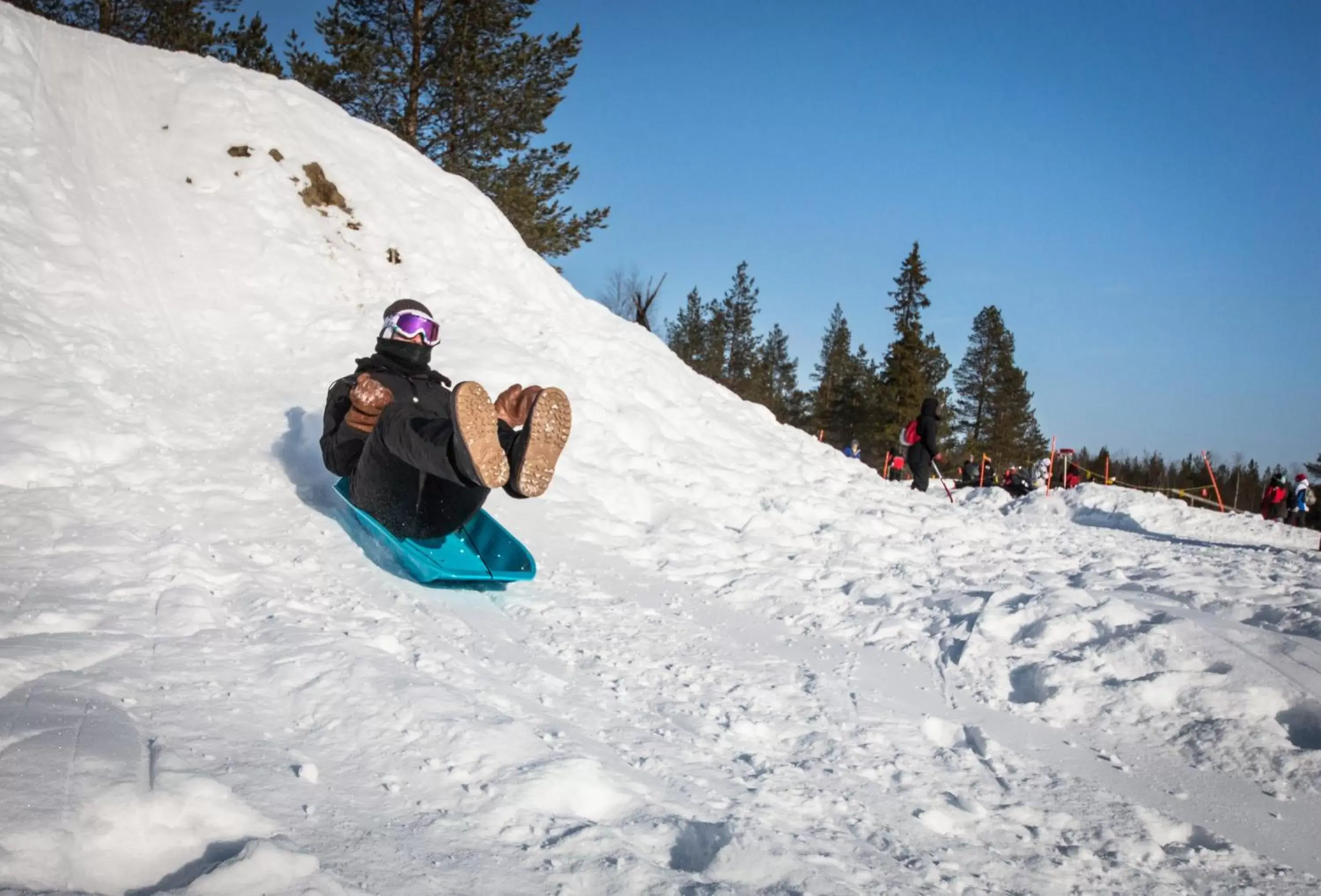 Guests, Skiing in Hotel Ivalo