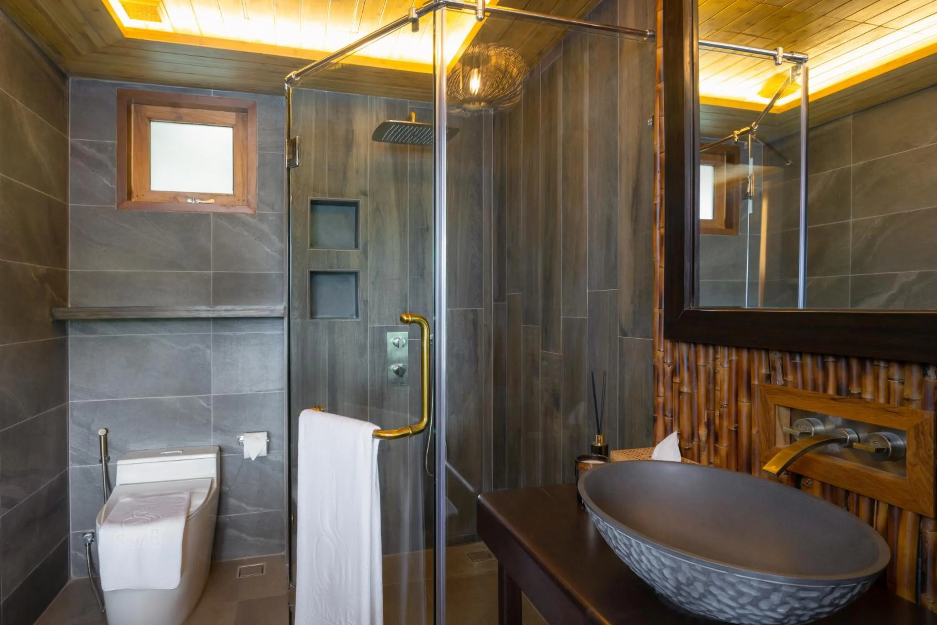 Bathroom in SINAE Phuket Luxury Hotel