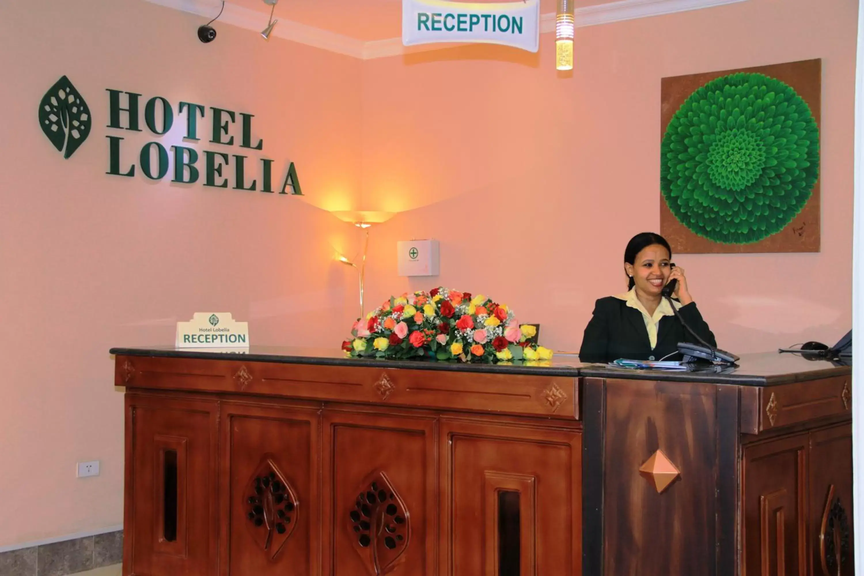 Lobby or reception, Lobby/Reception in Hotel Lobelia