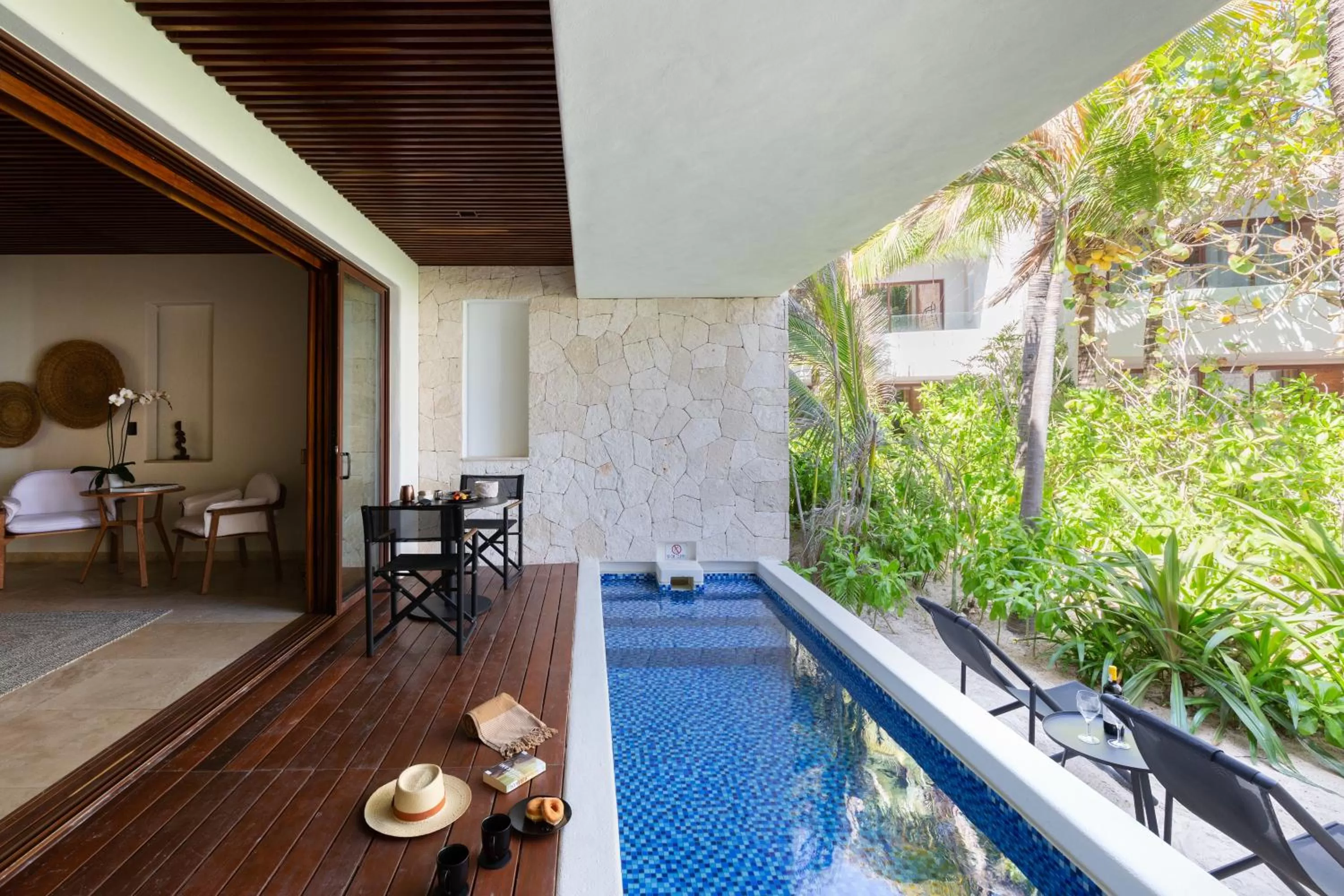 Swimming pool in Tago Tulum by G Hotels