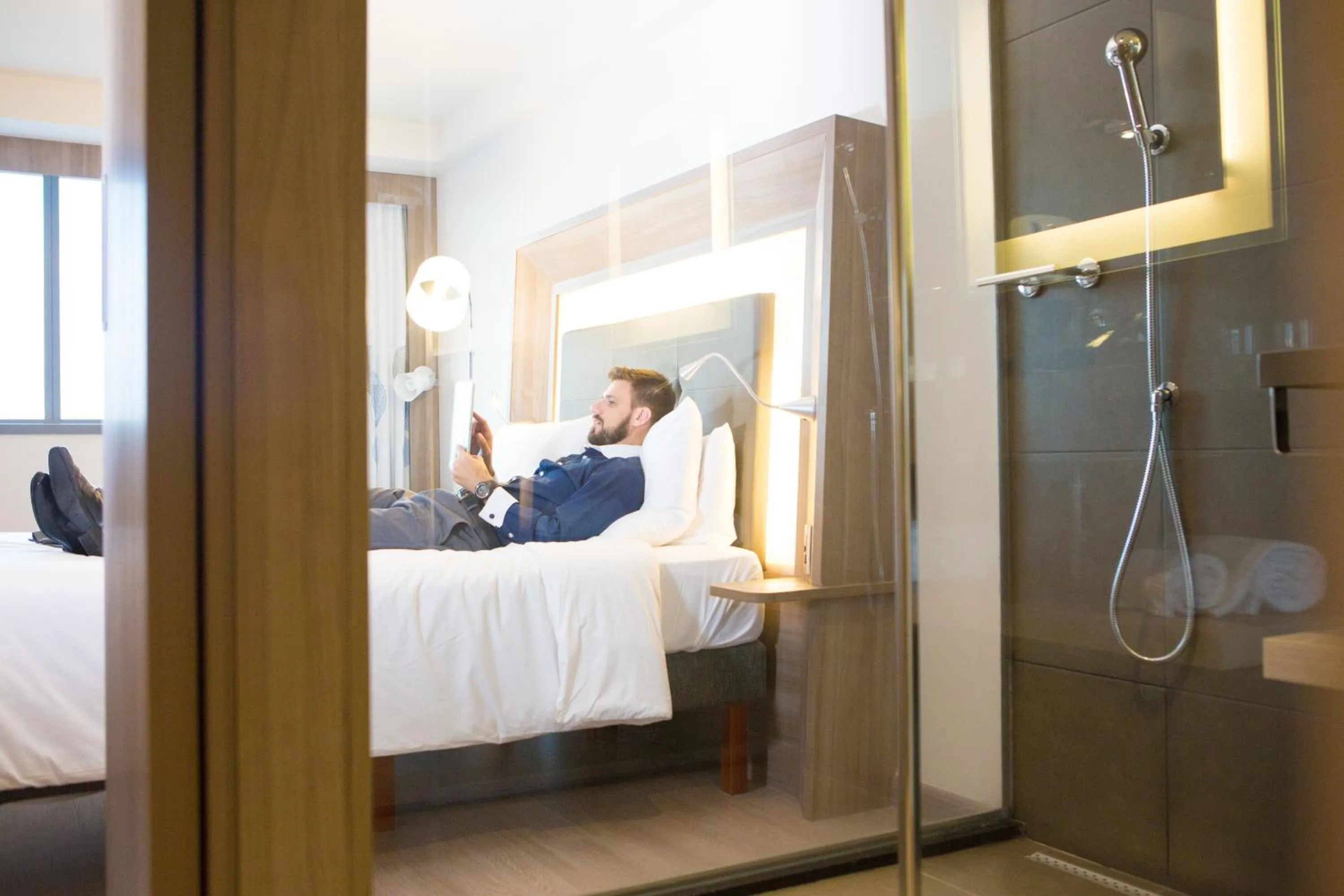 Bed in Novotel RJ Porto Atlantico