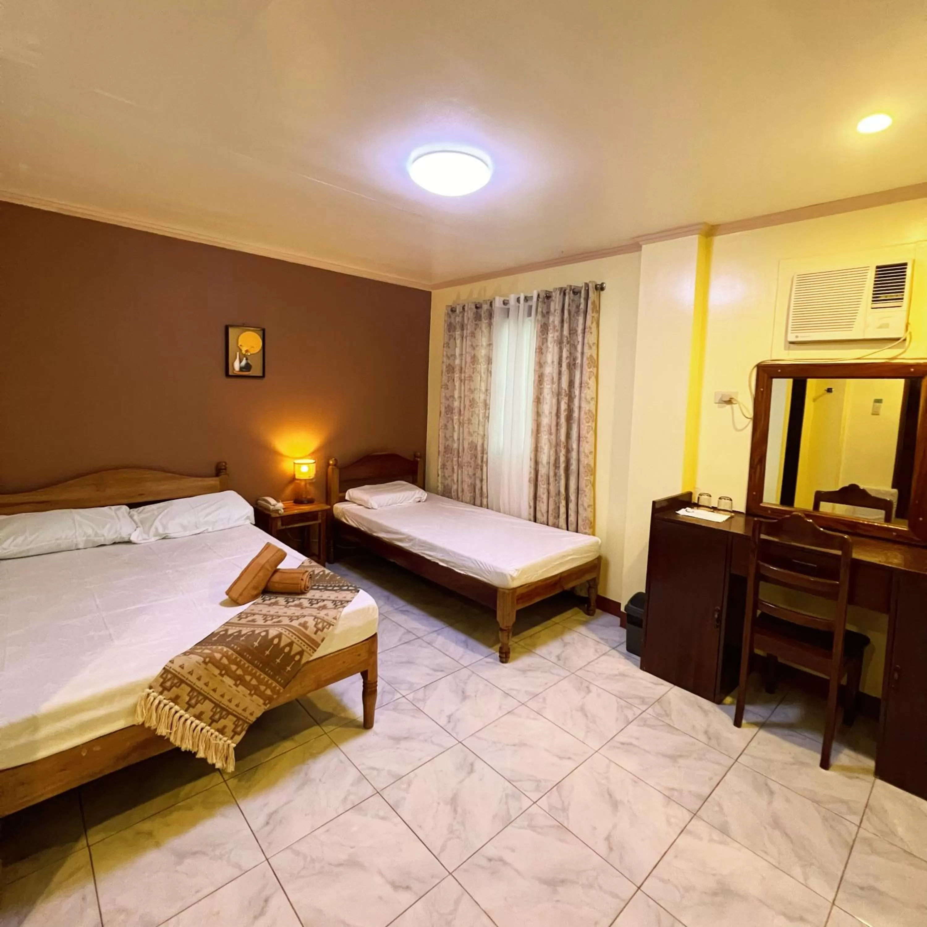 Bed in Balayong Pension