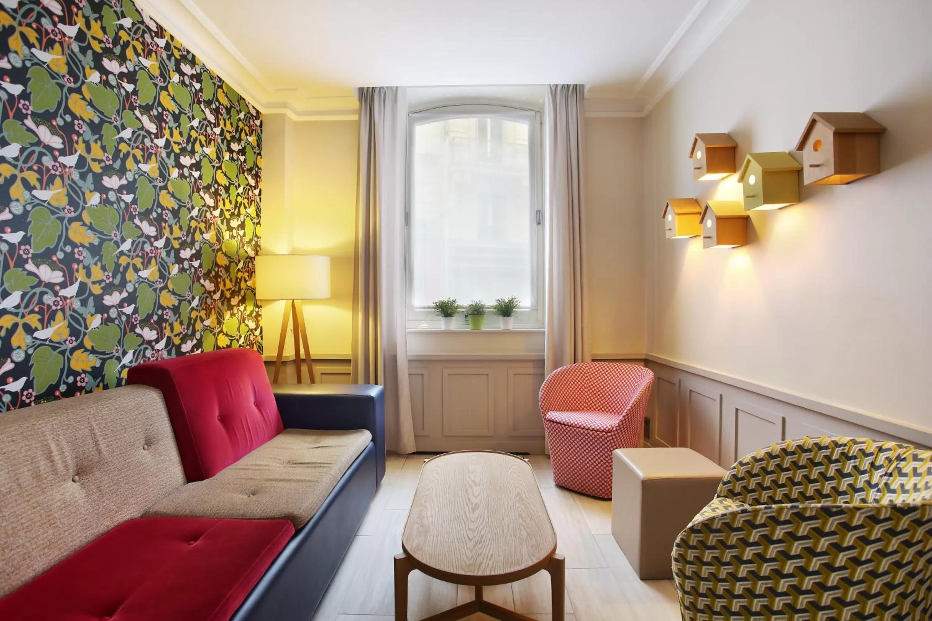 Living room in Hotel Berne Opera