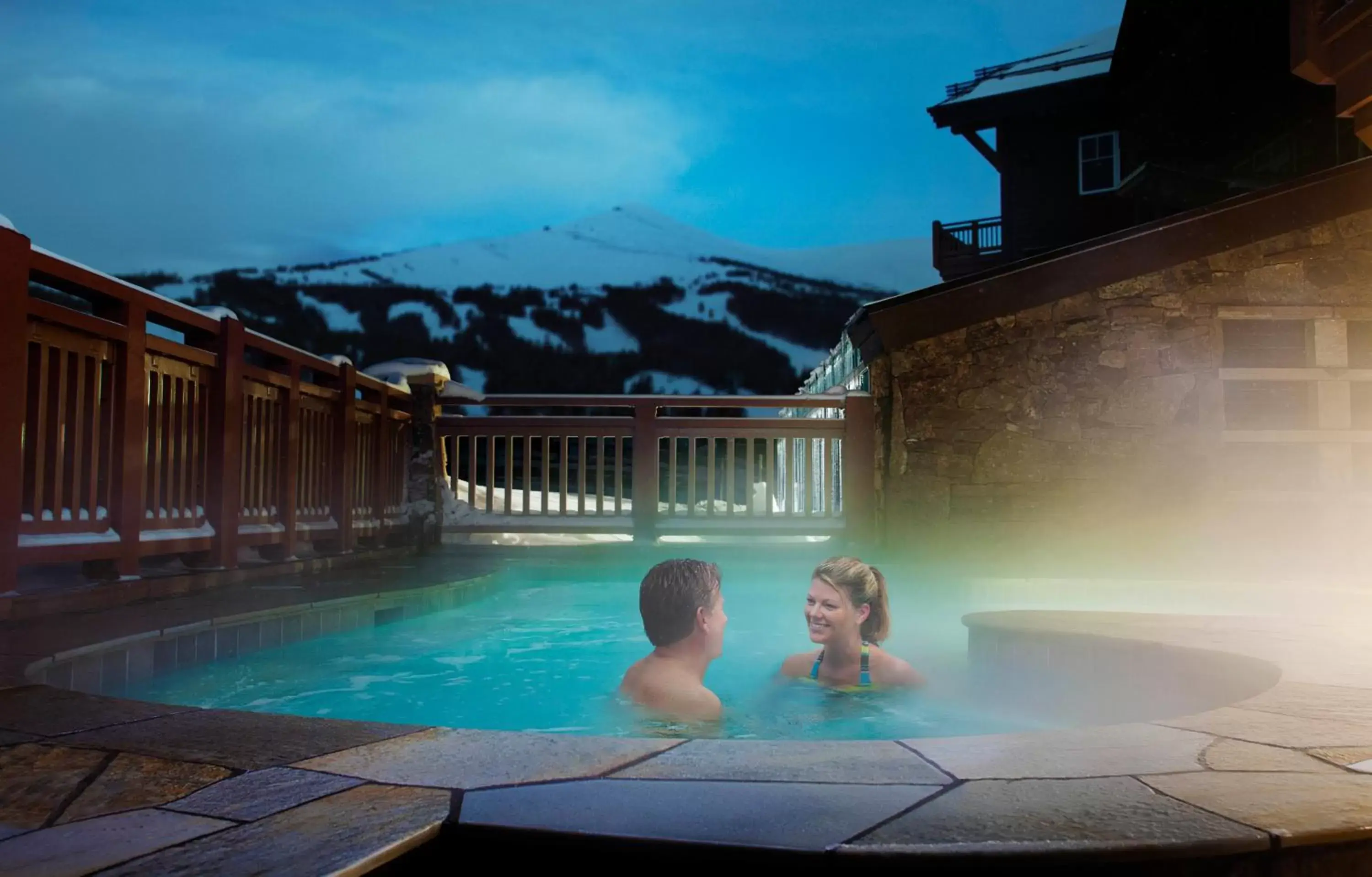 Hot Tub, Swimming Pool in One Ski Hill, A RockResort