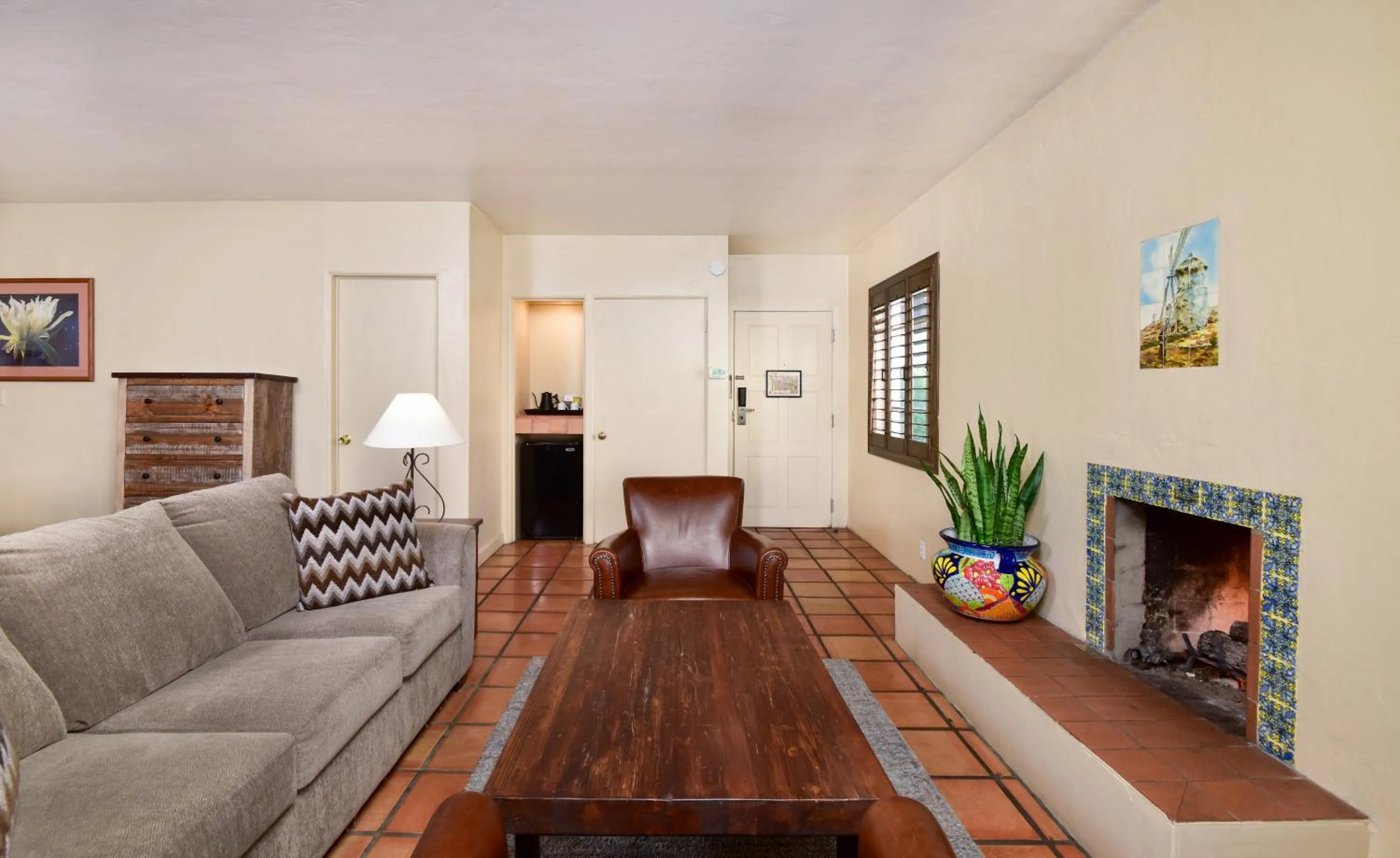 Seating area in Lodge On The Desert