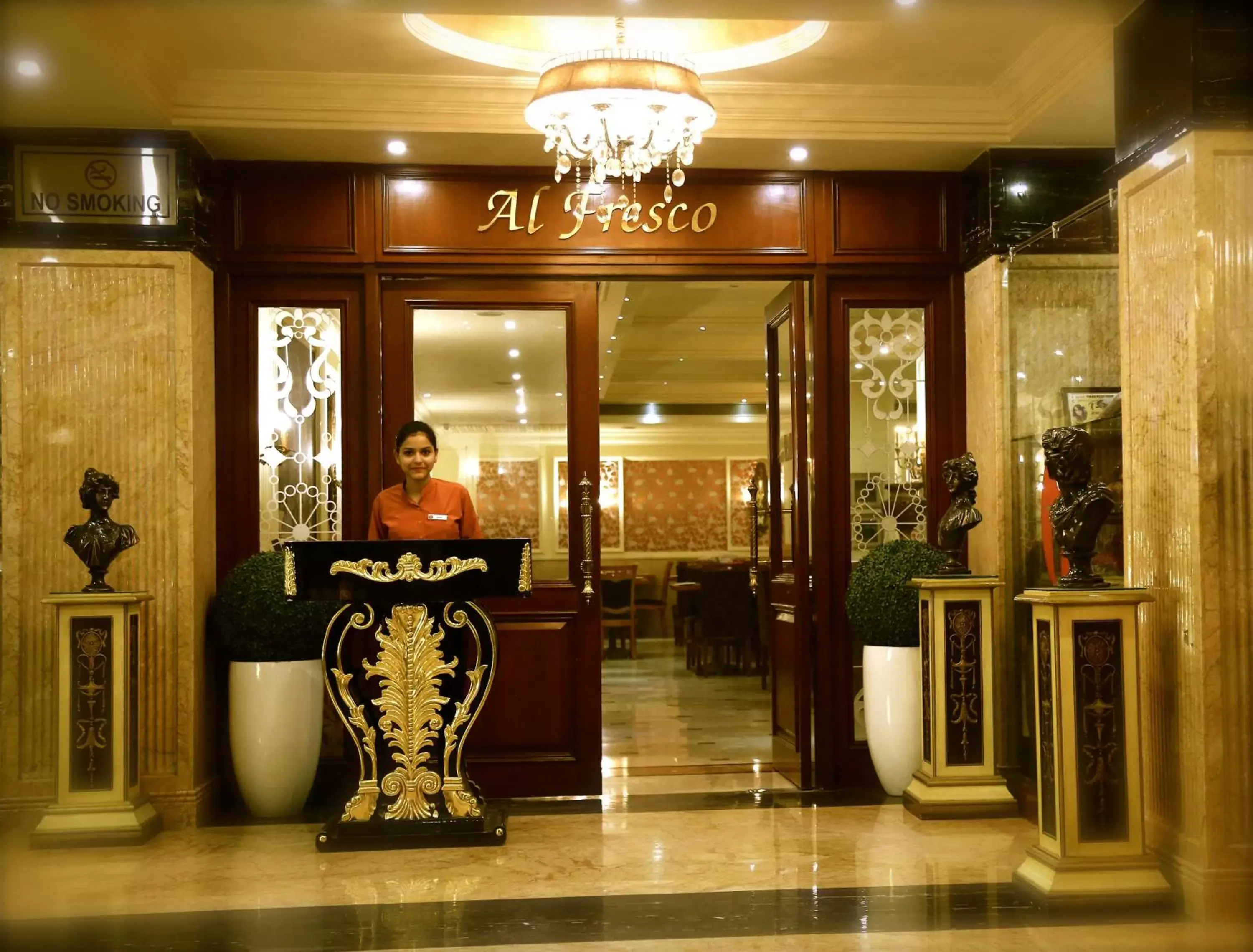 Restaurant/places to eat, Lobby/Reception in Ramada Amritsar