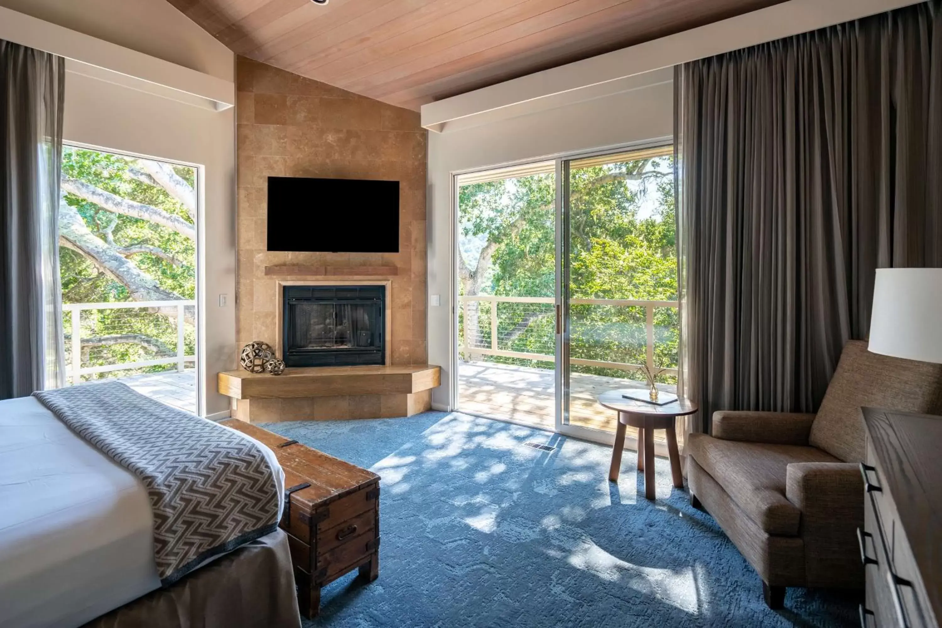 Bedroom, Seating Area in Carmel Valley Ranch, in The Unbound Collection by Hyatt