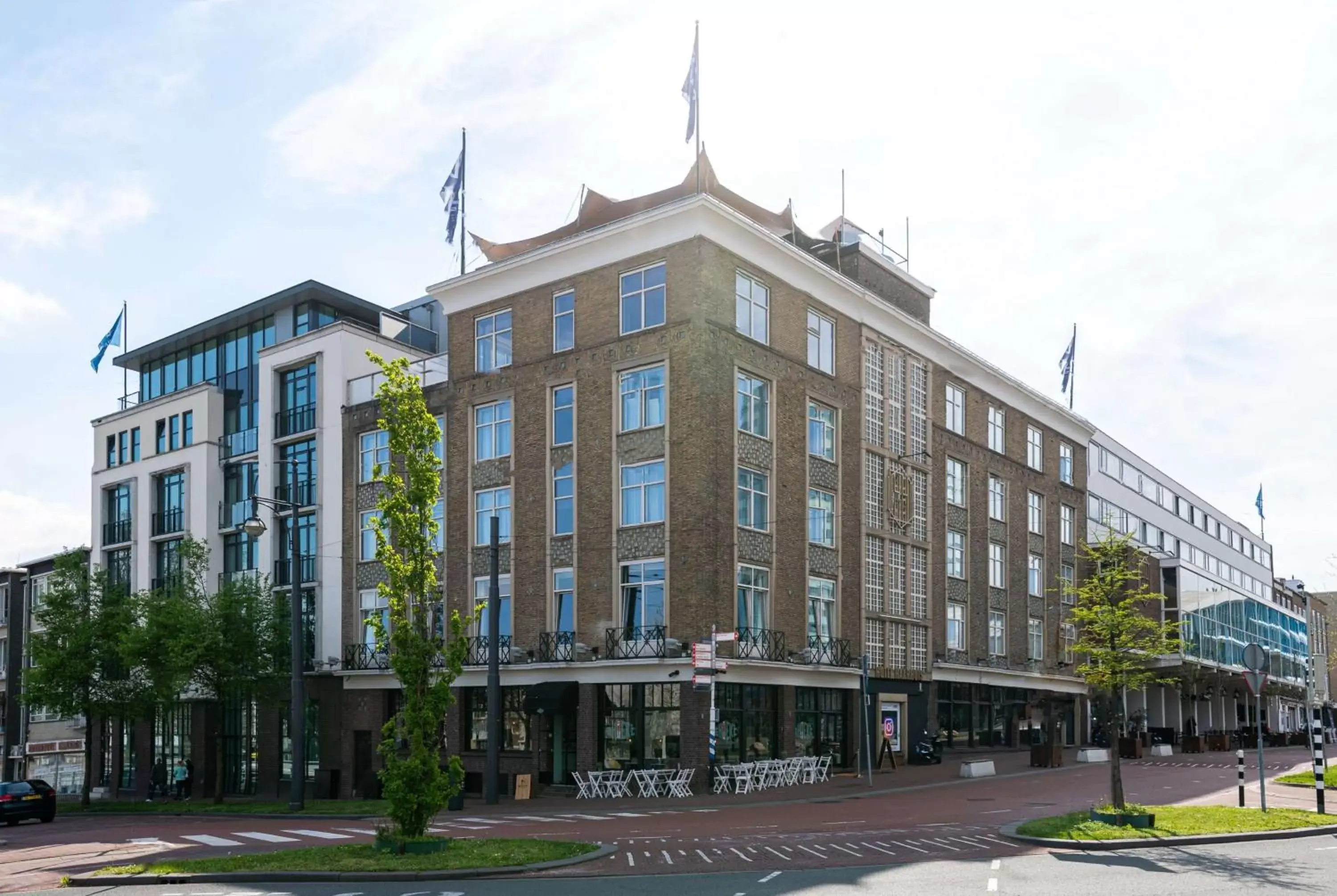 Property building in Hotel Haarhuis