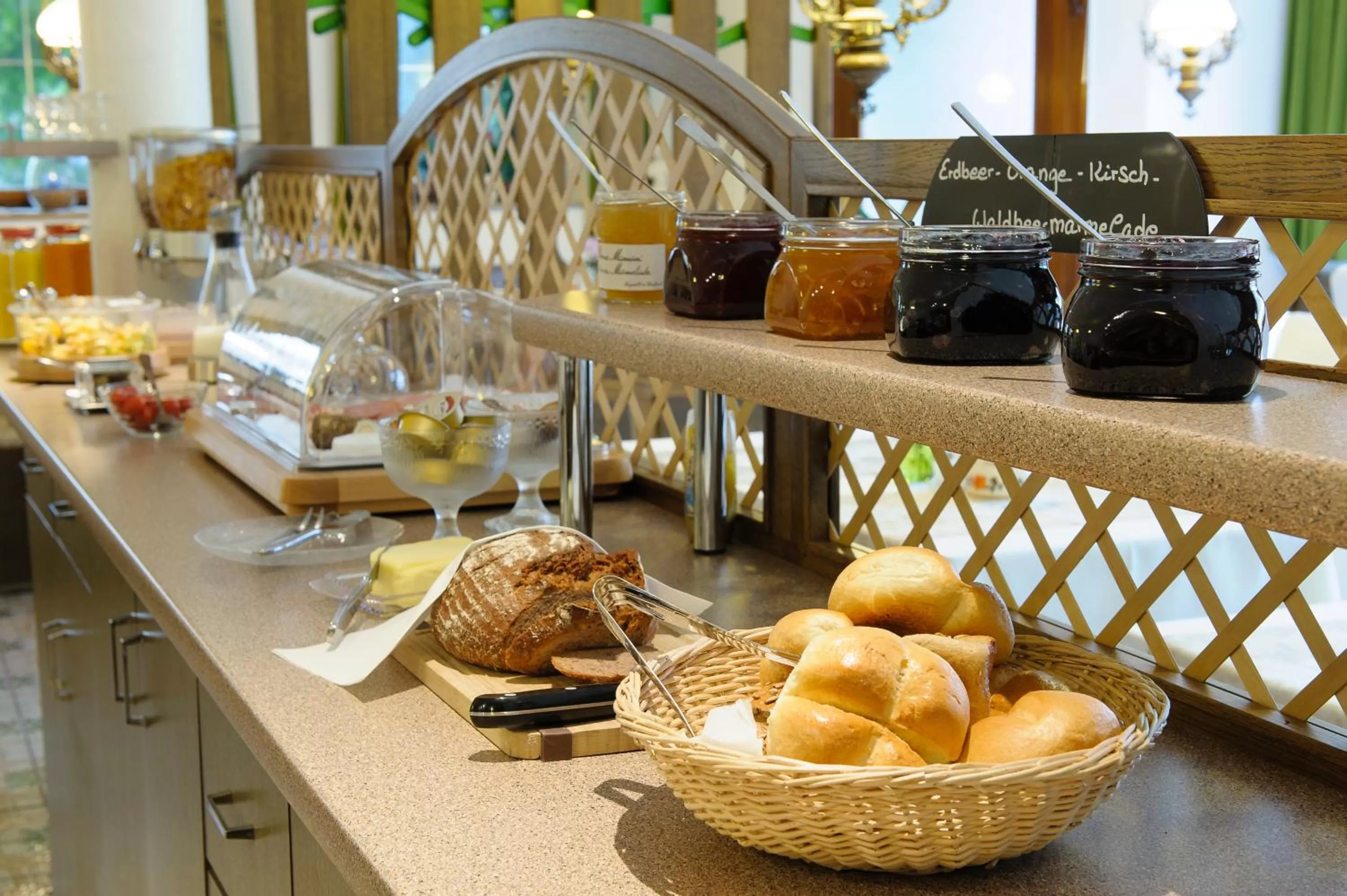 Breakfast in Hotel Garni Viktoria