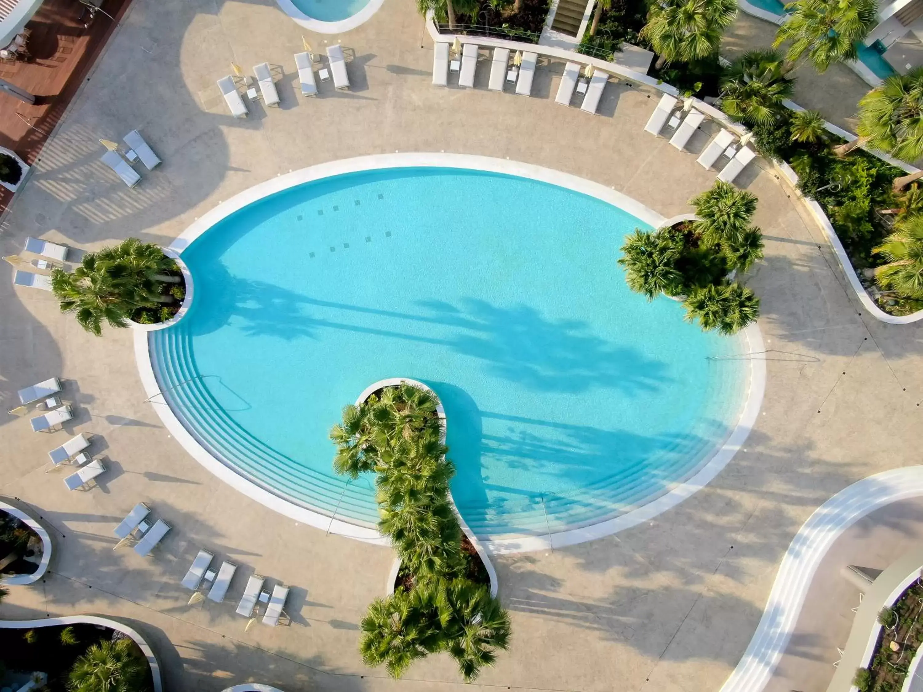 Pool View in Radisson Beach Resort Larnaca