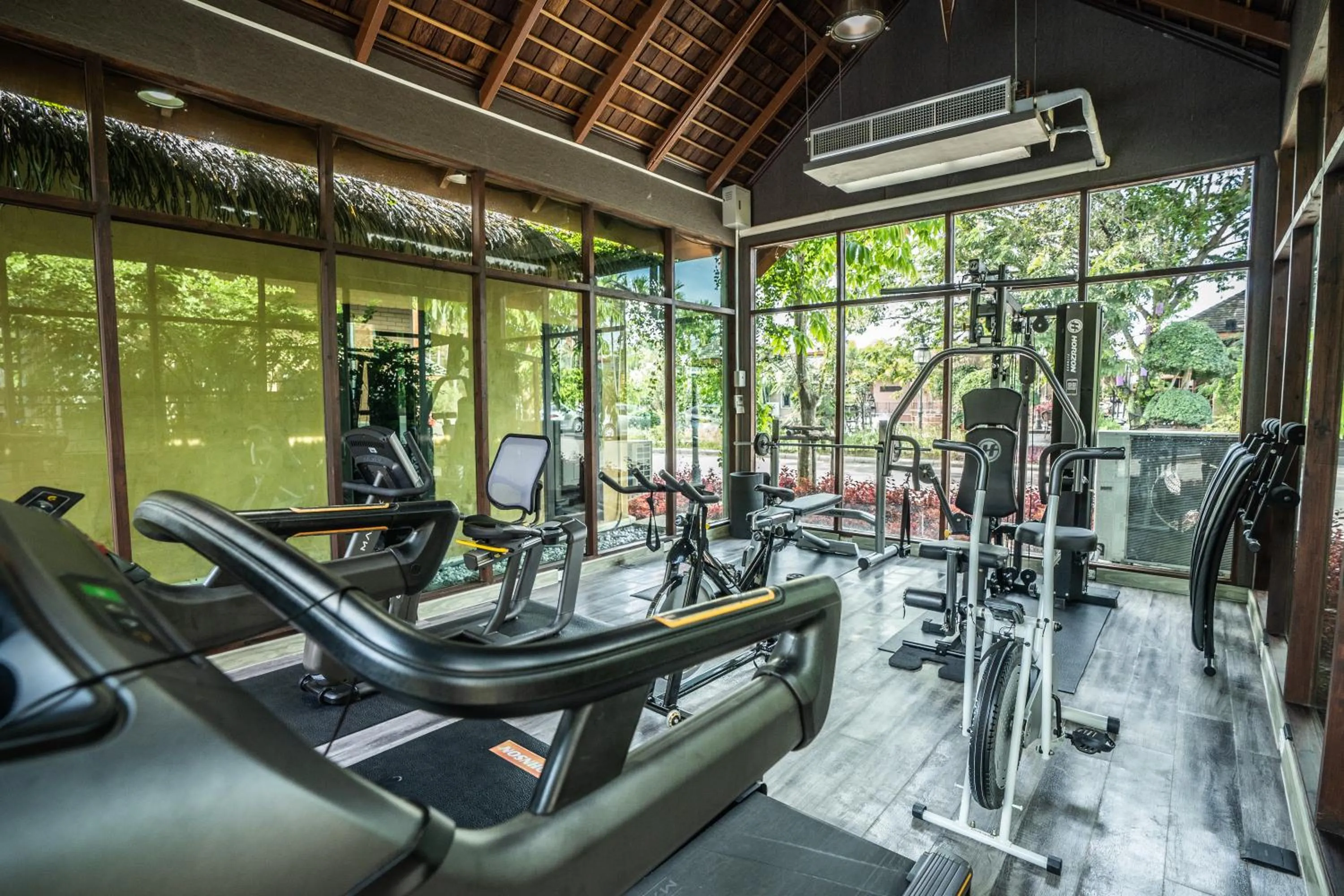 Fitness centre/facilities in Khum Damnoen Resort