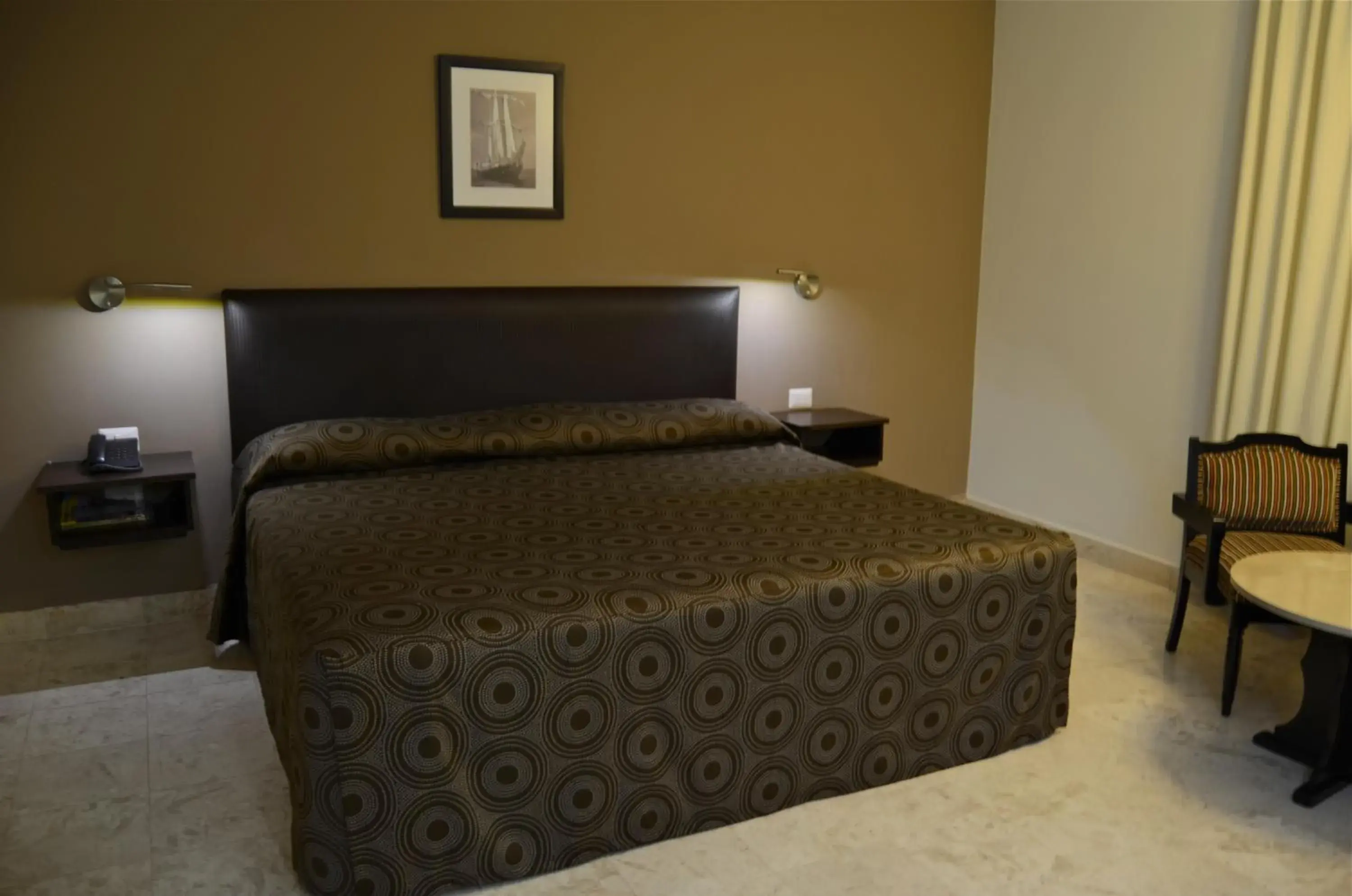 Bed in Hotel Mar y Tierra