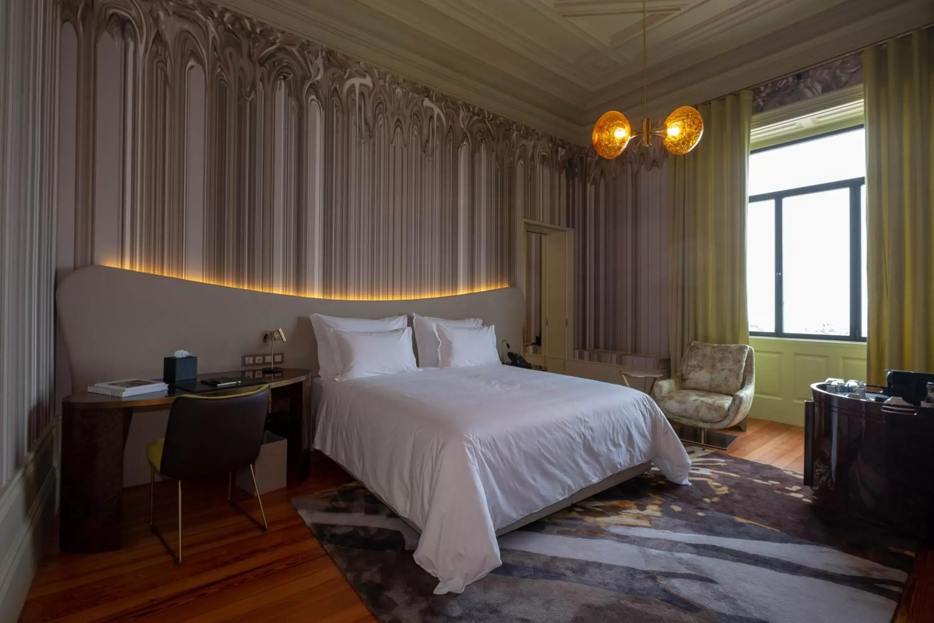 Bedroom, Bed in Vila Foz Hotel & SPA - member of Design Hotels