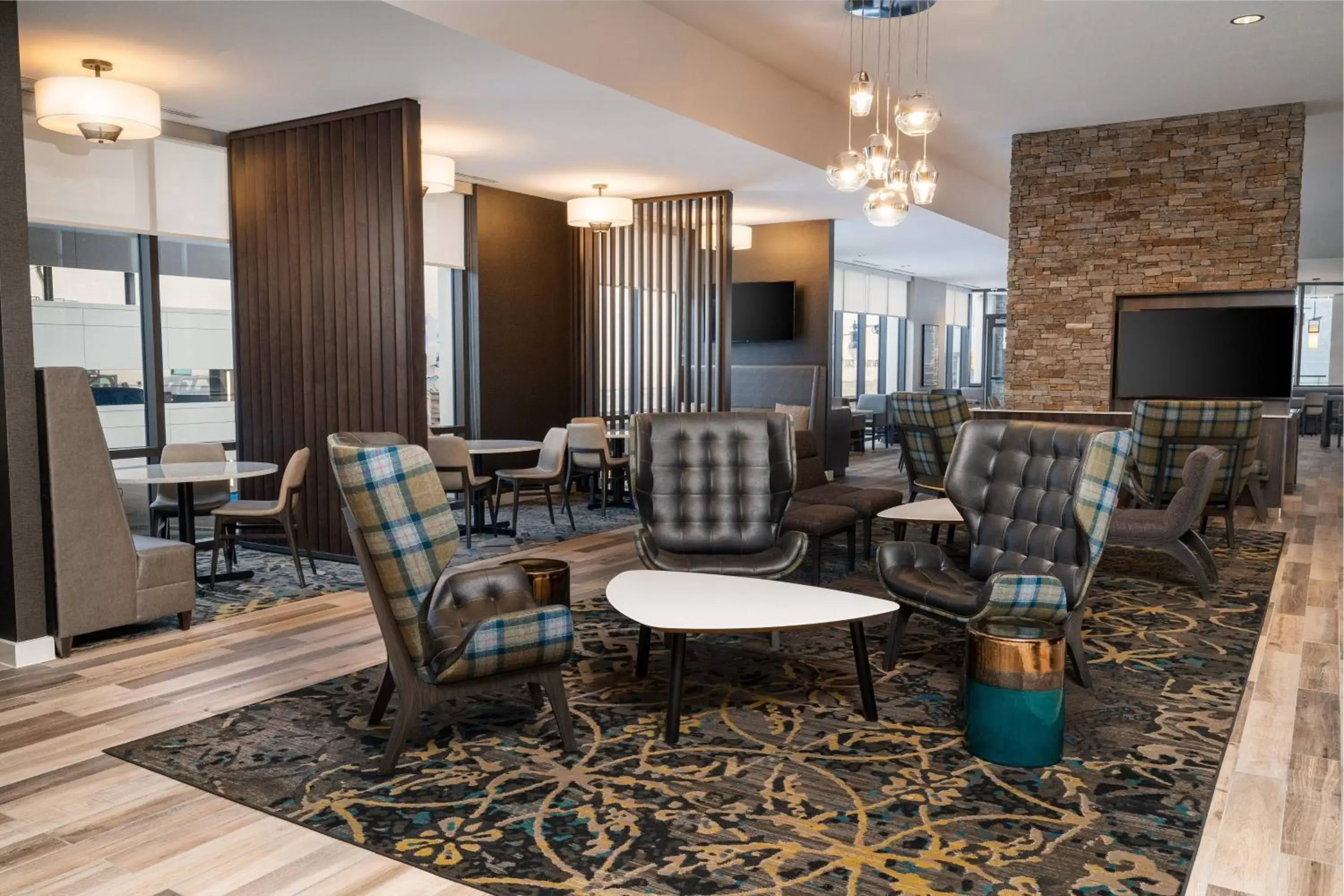 Lobby or reception, Seating Area in Residence Inn by Marriott Grand Rapids Downtown