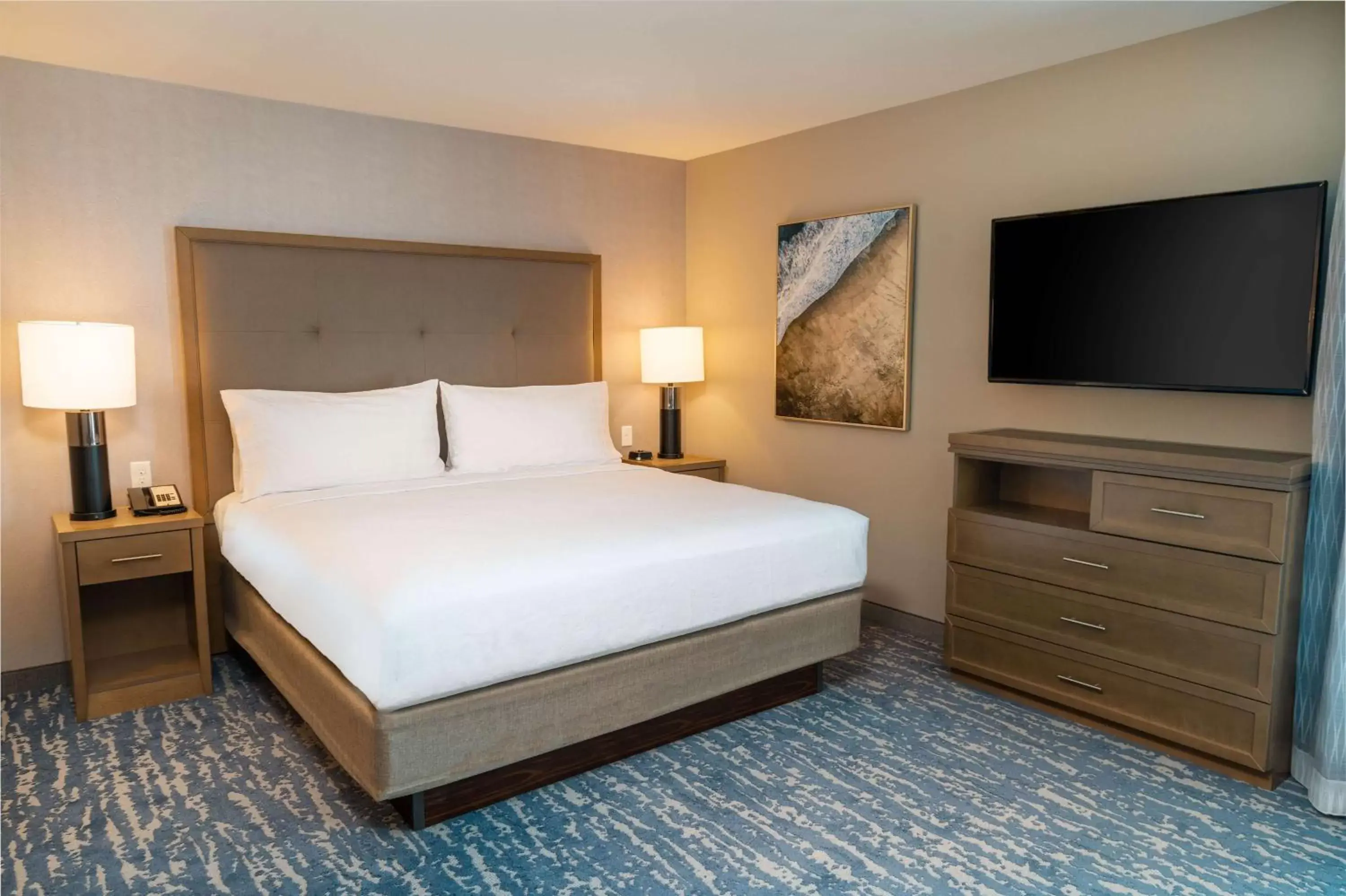 Bed in Homewood Suites By Hilton Livermore, Ca