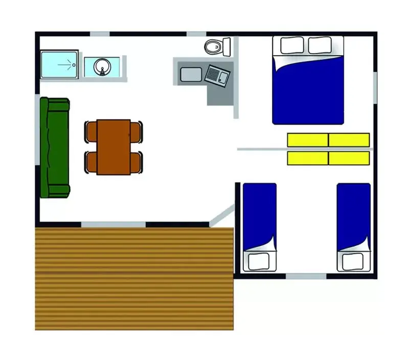 Floor Plan in Les Terrasses Du Lac