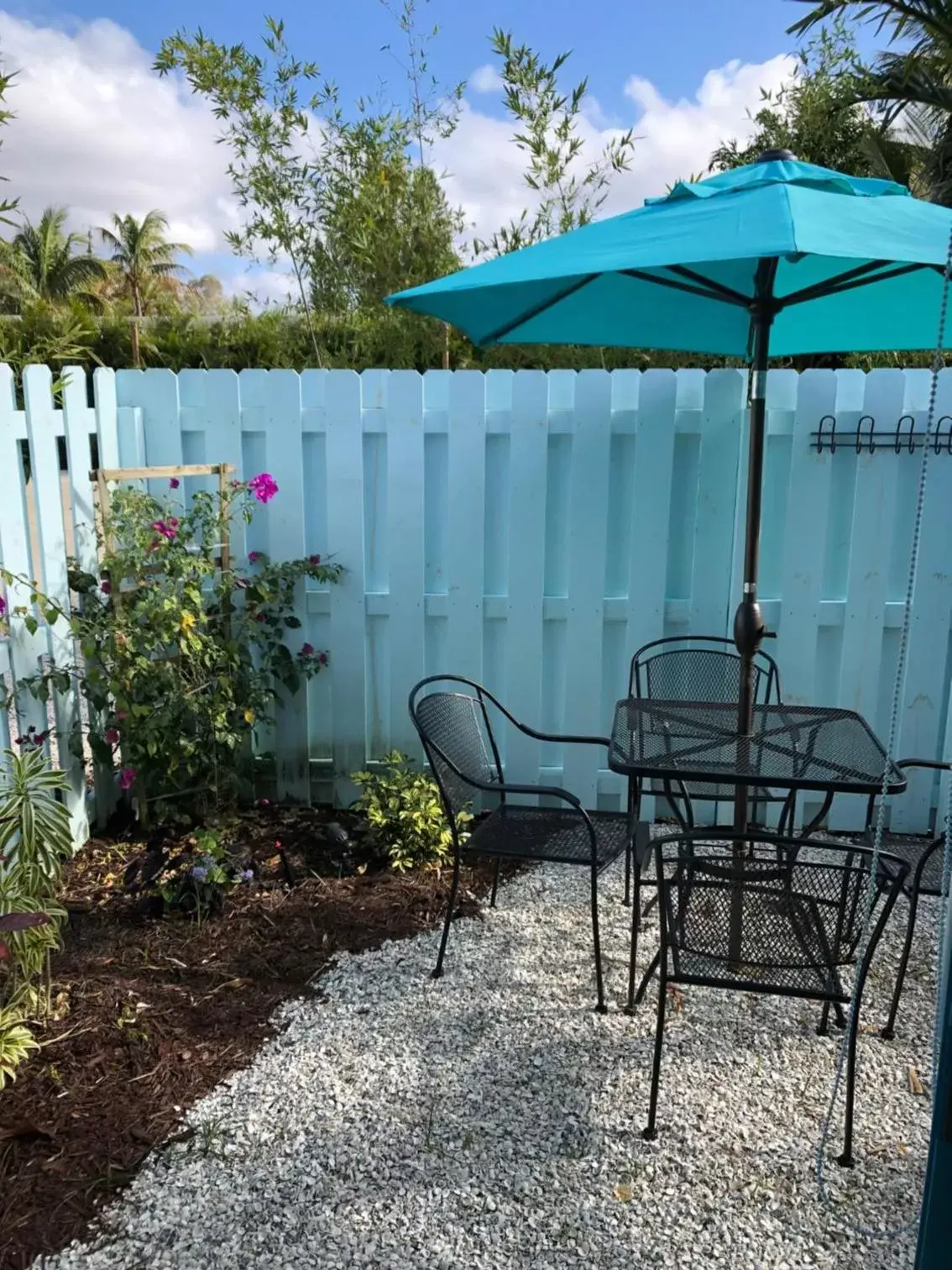 Patio in Siesta Key Palms Resort