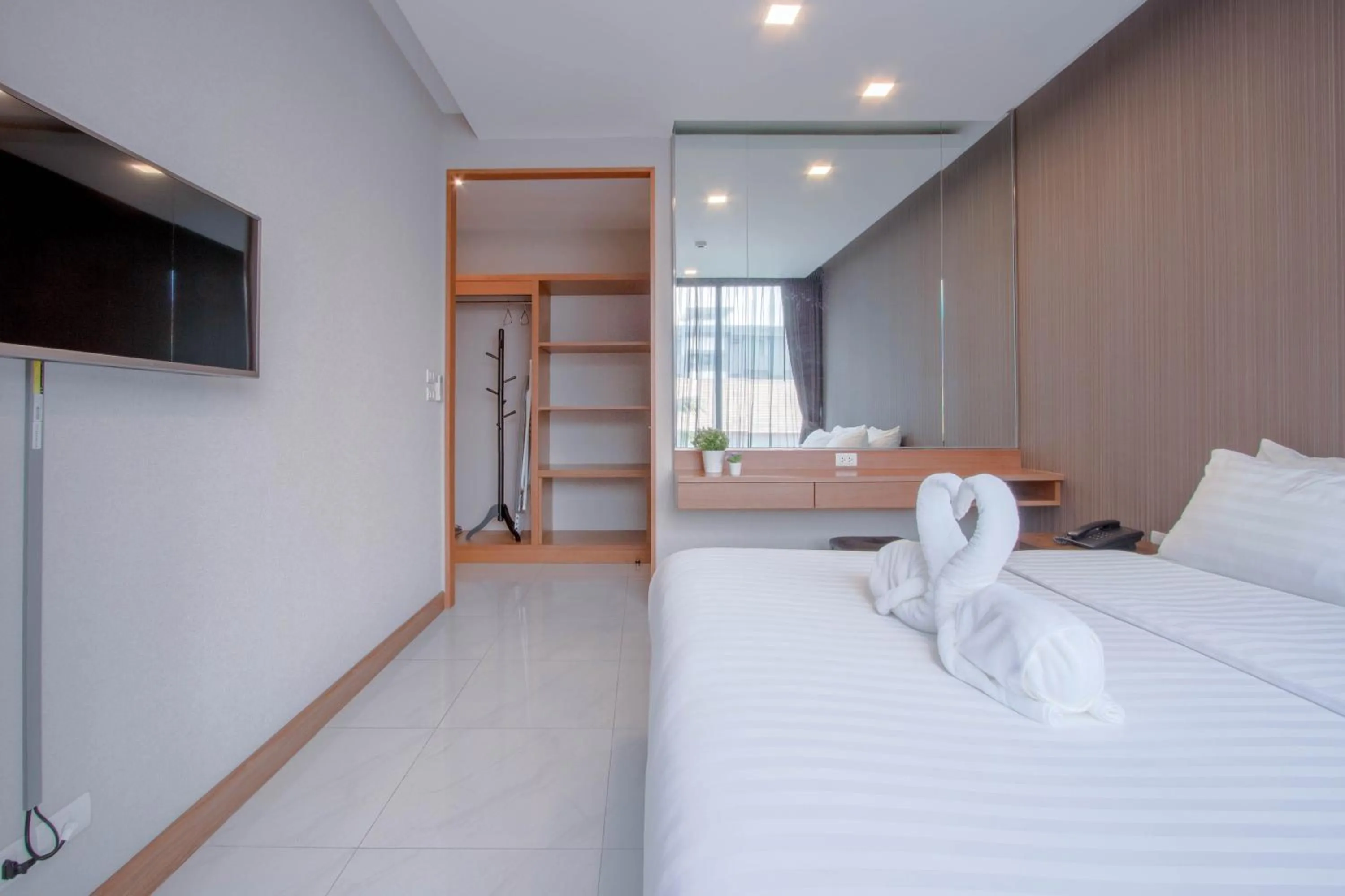 Bed in Kepler Residence Bangkok