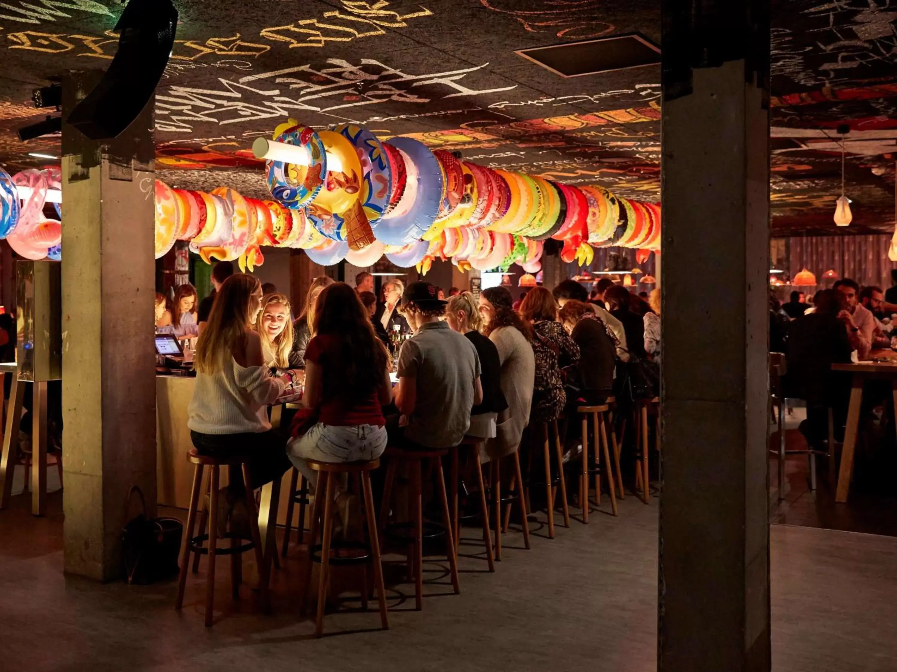 Lounge or bar in Mama Shelter Bordeaux Centre