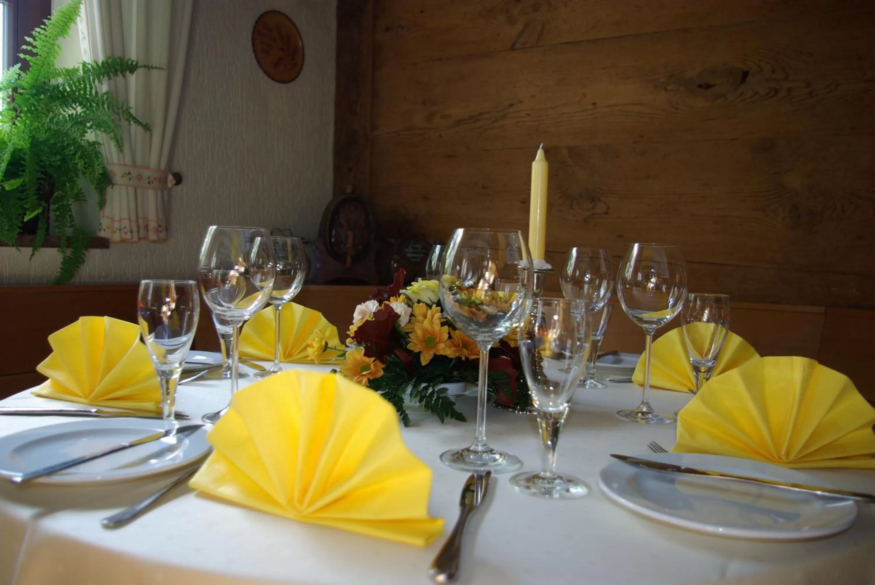 Restaurant/places to eat in Hotel in der Mühle