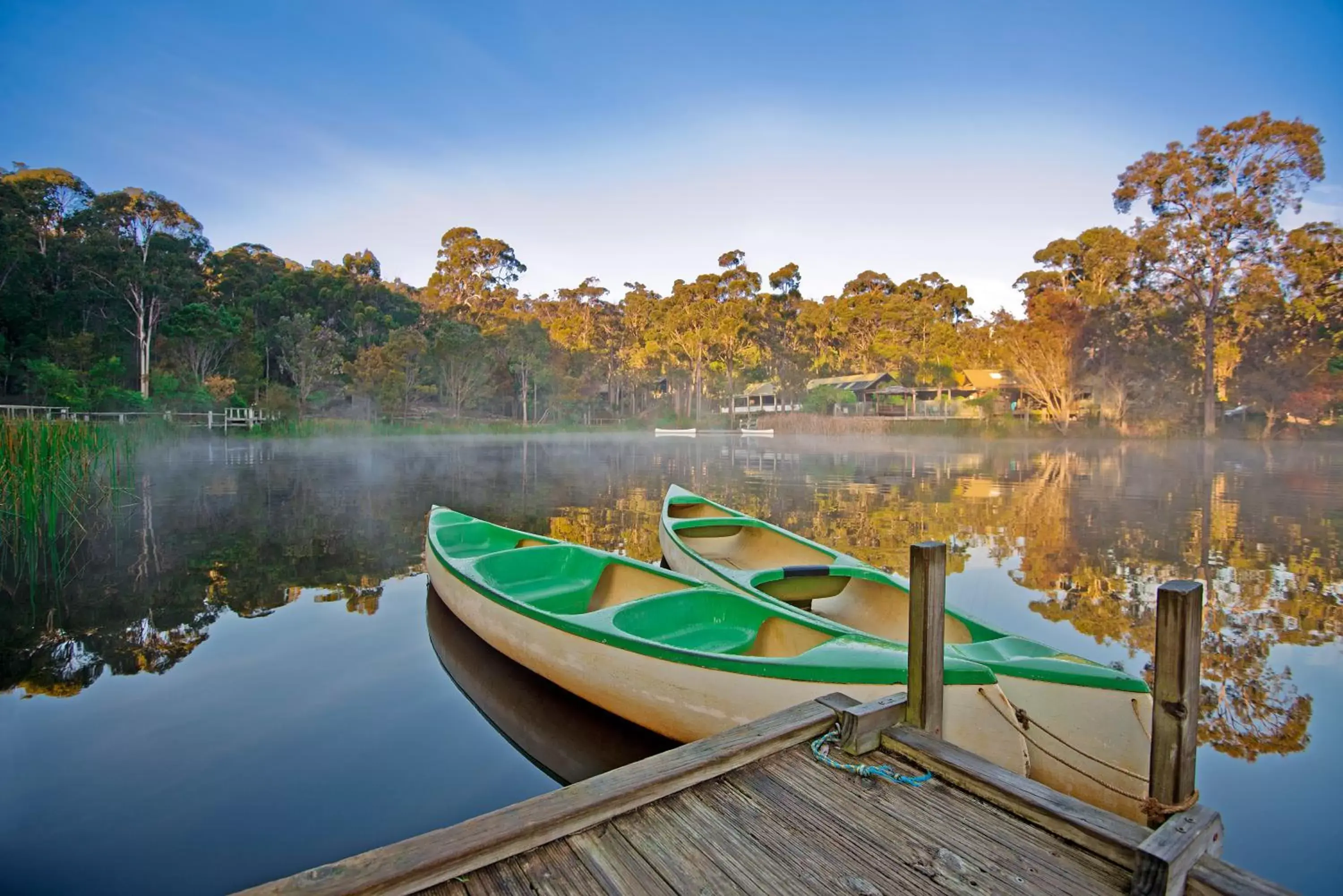 Lake view in Kianinny Bush Cottages