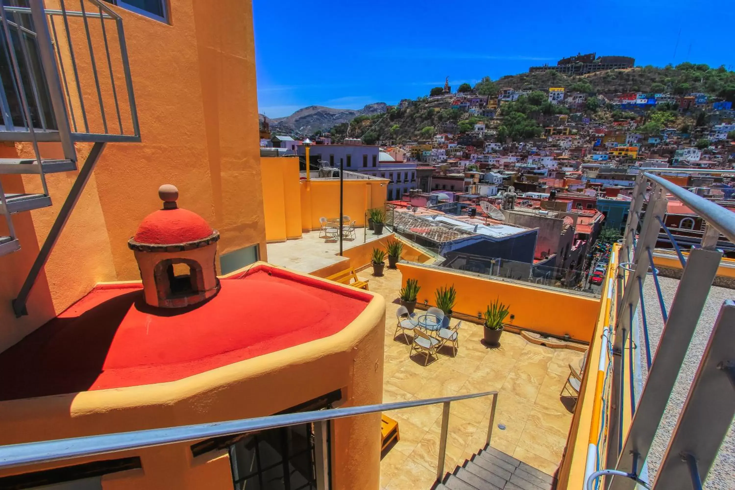 Balcony/Terrace in Hotel Real Guanajuato