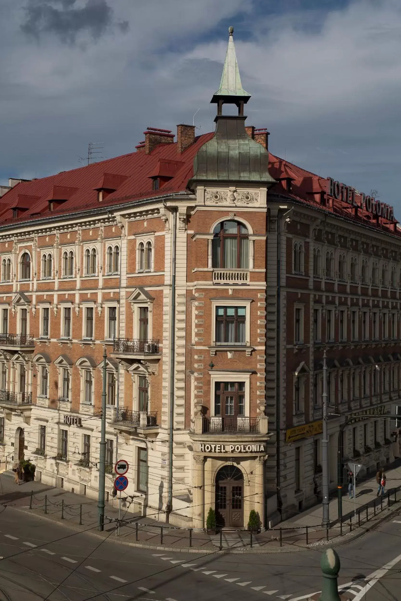 Facade/entrance in Hotel Polonia