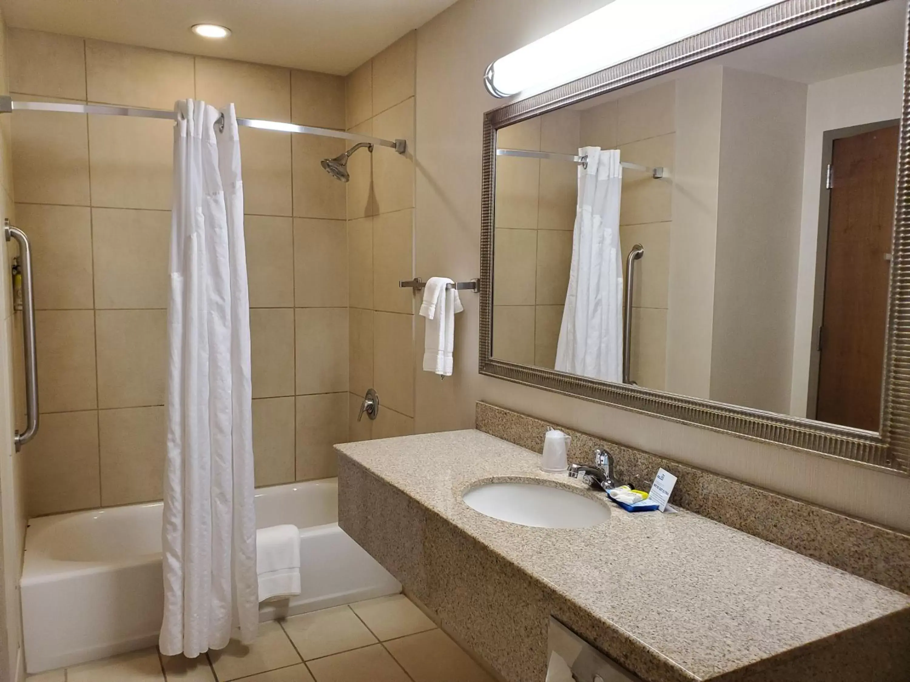 Bathroom in Holiday Inn Express Hotel & Suites Mankato East, an IHG Hotel