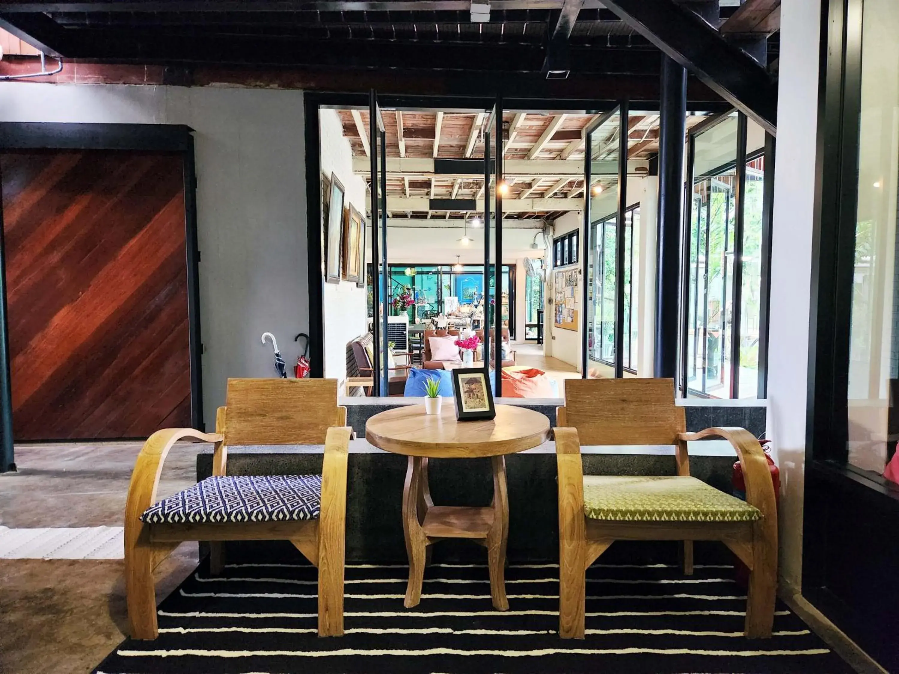 Living room in Baan Mai Kradan