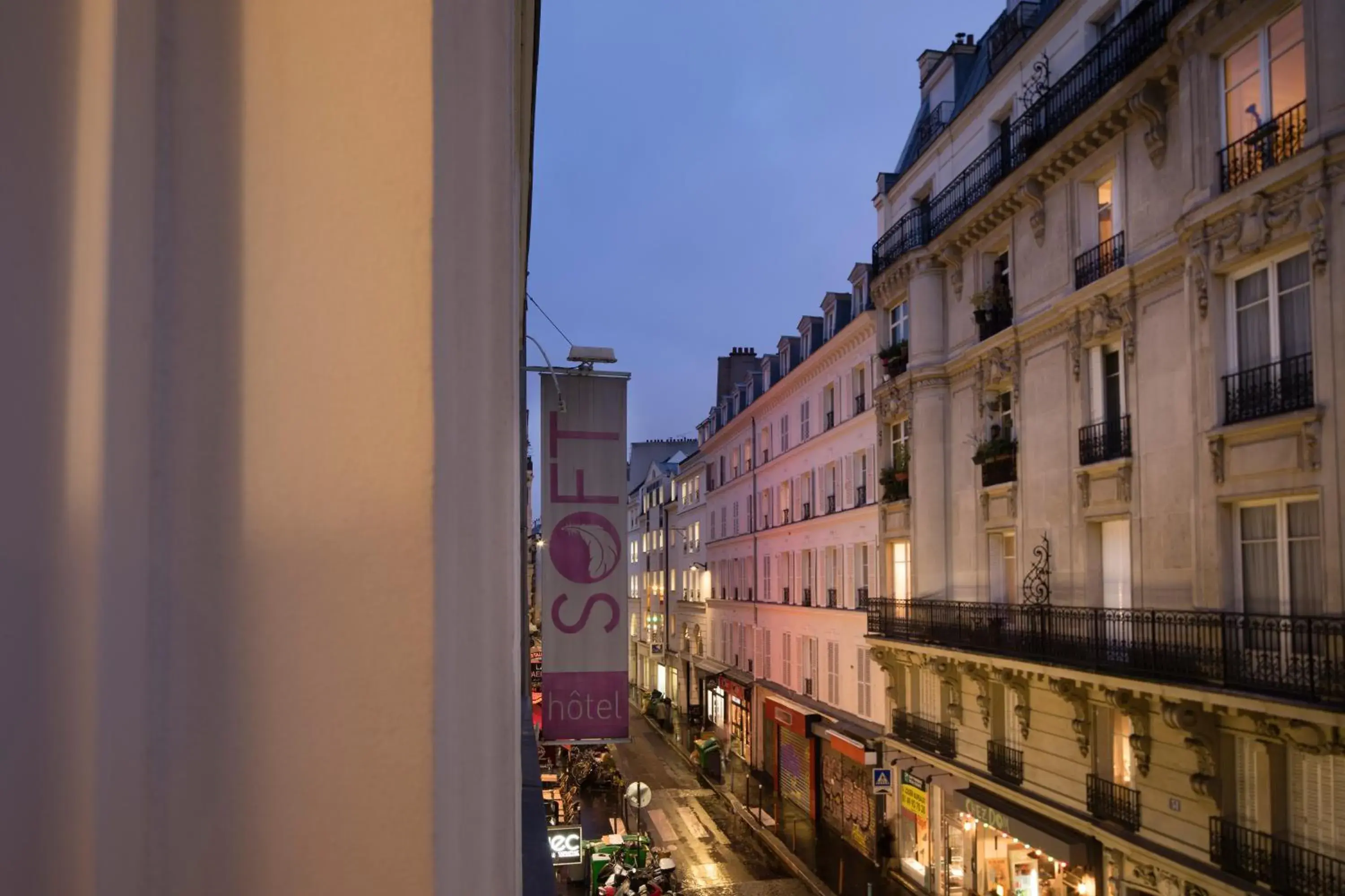 City view in Hôtel Soft