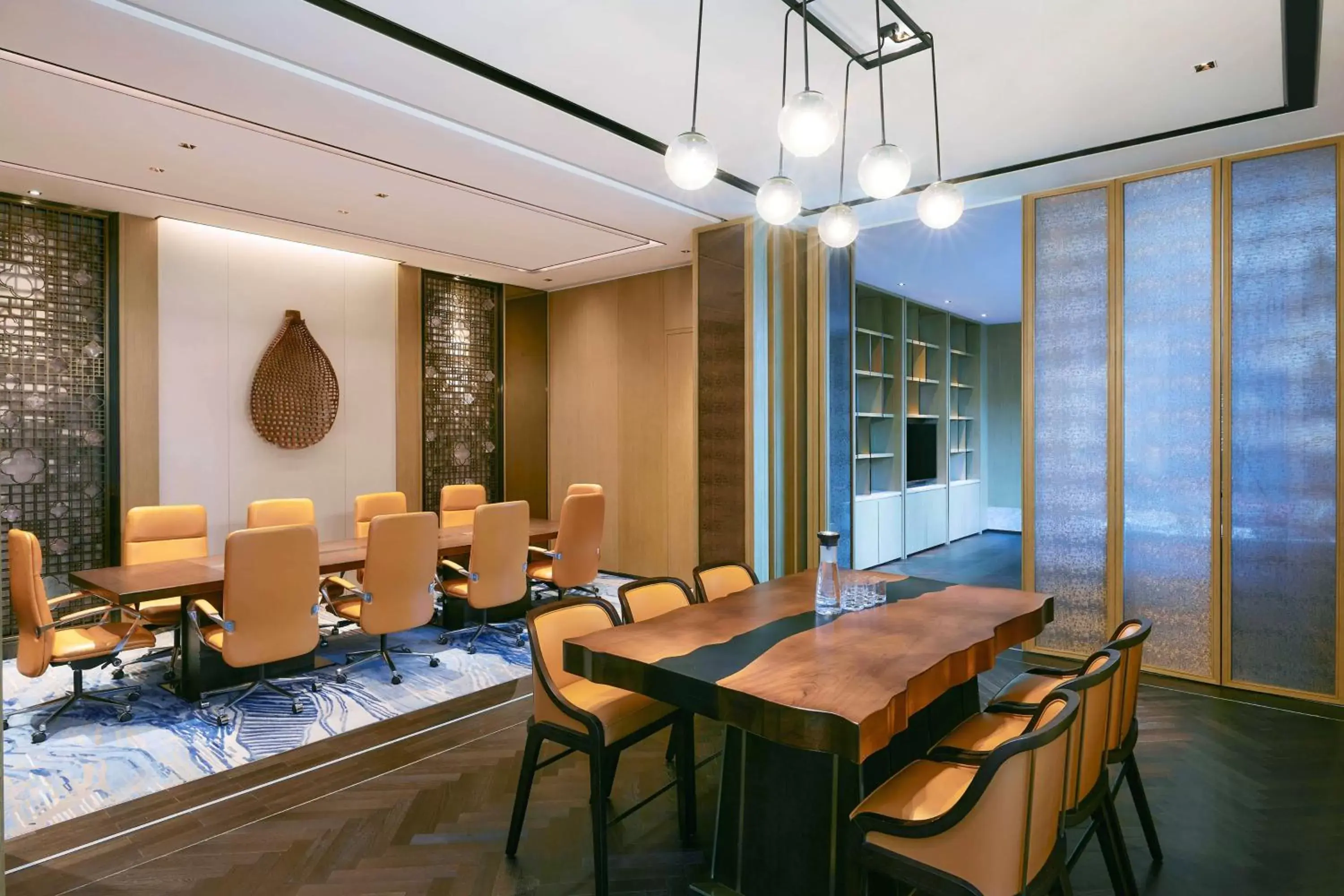 Meeting/conference room, Restaurant/Places to Eat in Kempinski Residences Guangzhou