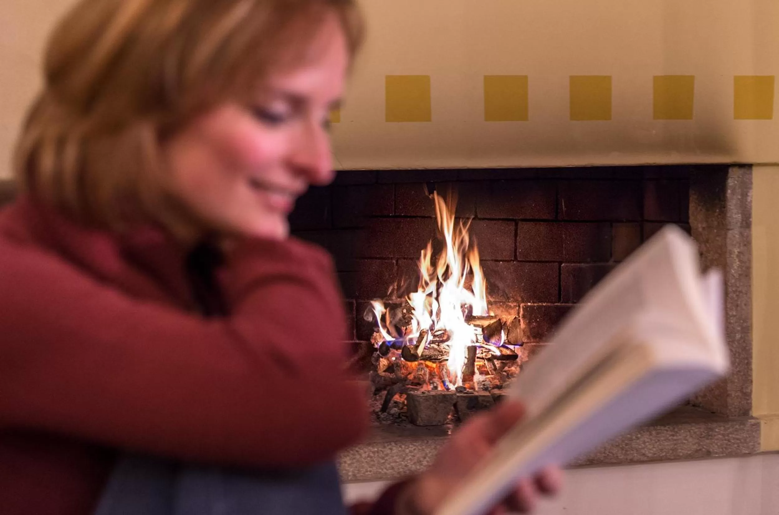 Communal lounge/ TV room in Parc Hotel Florian