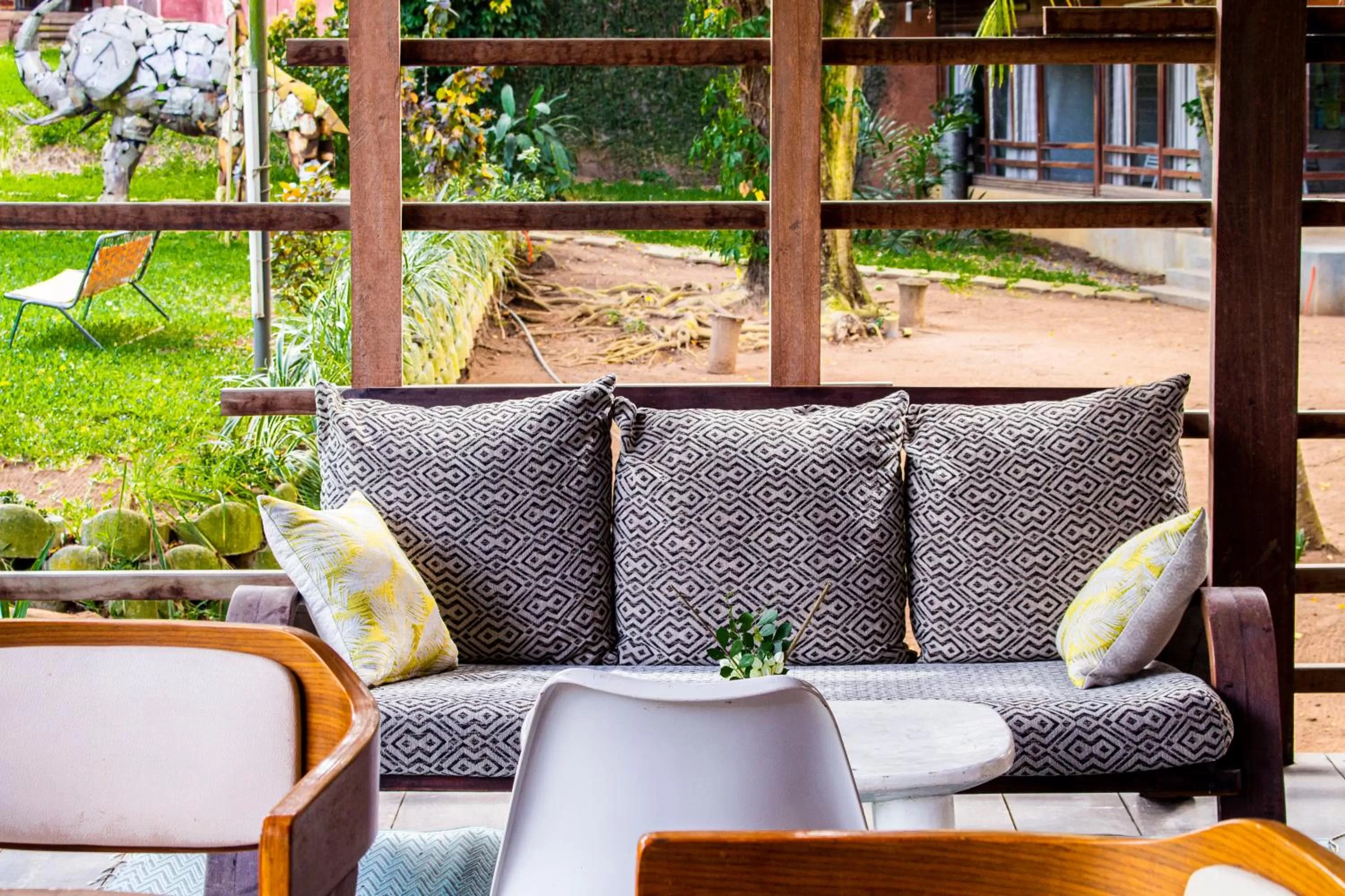 Garden in Boutique Hotel Particulier