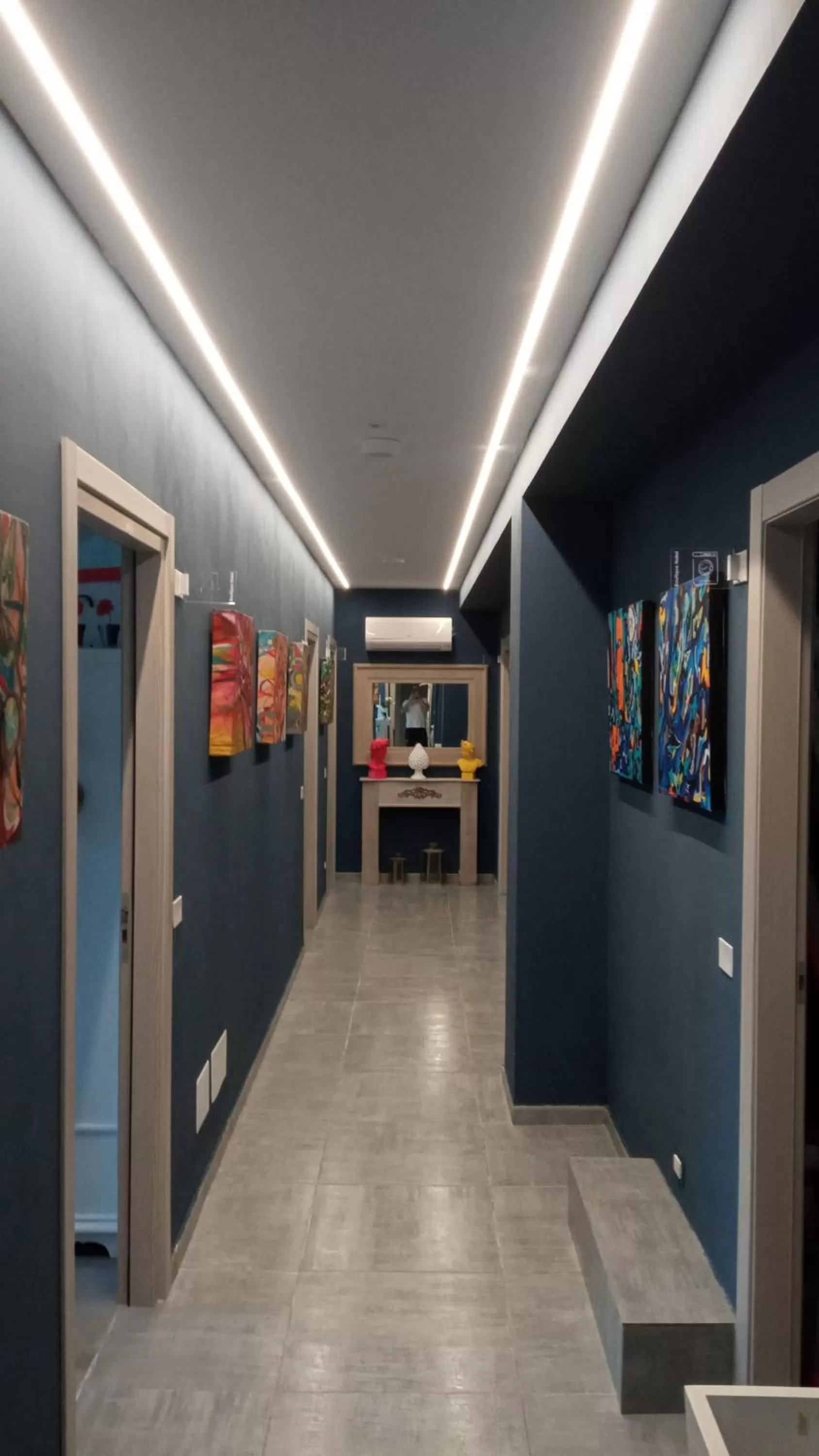 Decorative detail in Boutique Hotel Ferrara