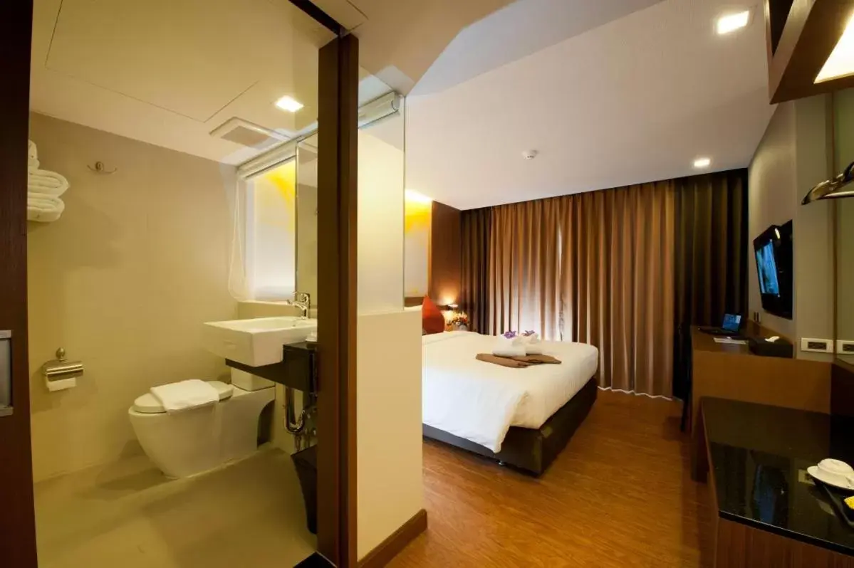Bed in 41 Suite Bangkok