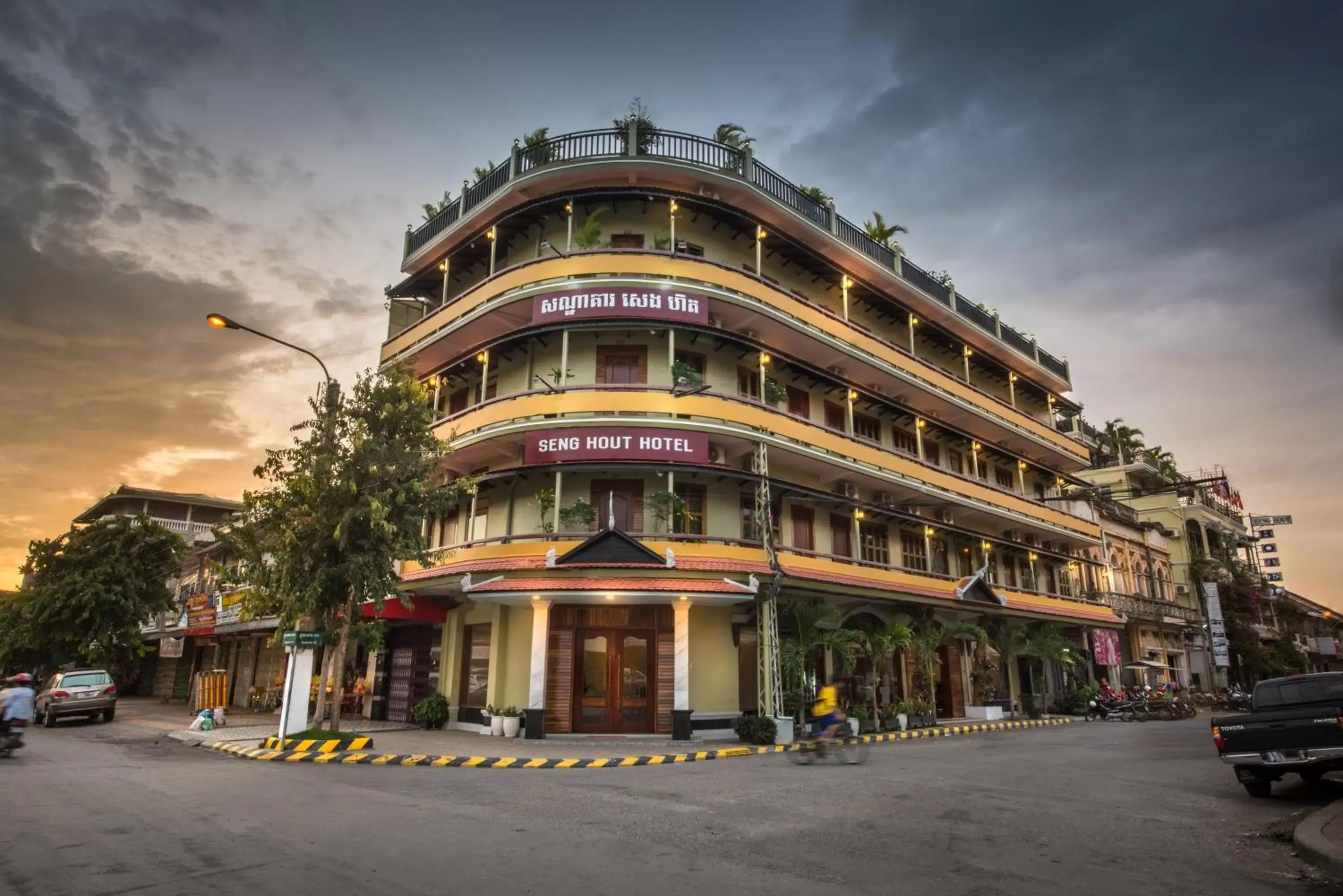 Facade/entrance, Property Building in Seng Hout Hotel