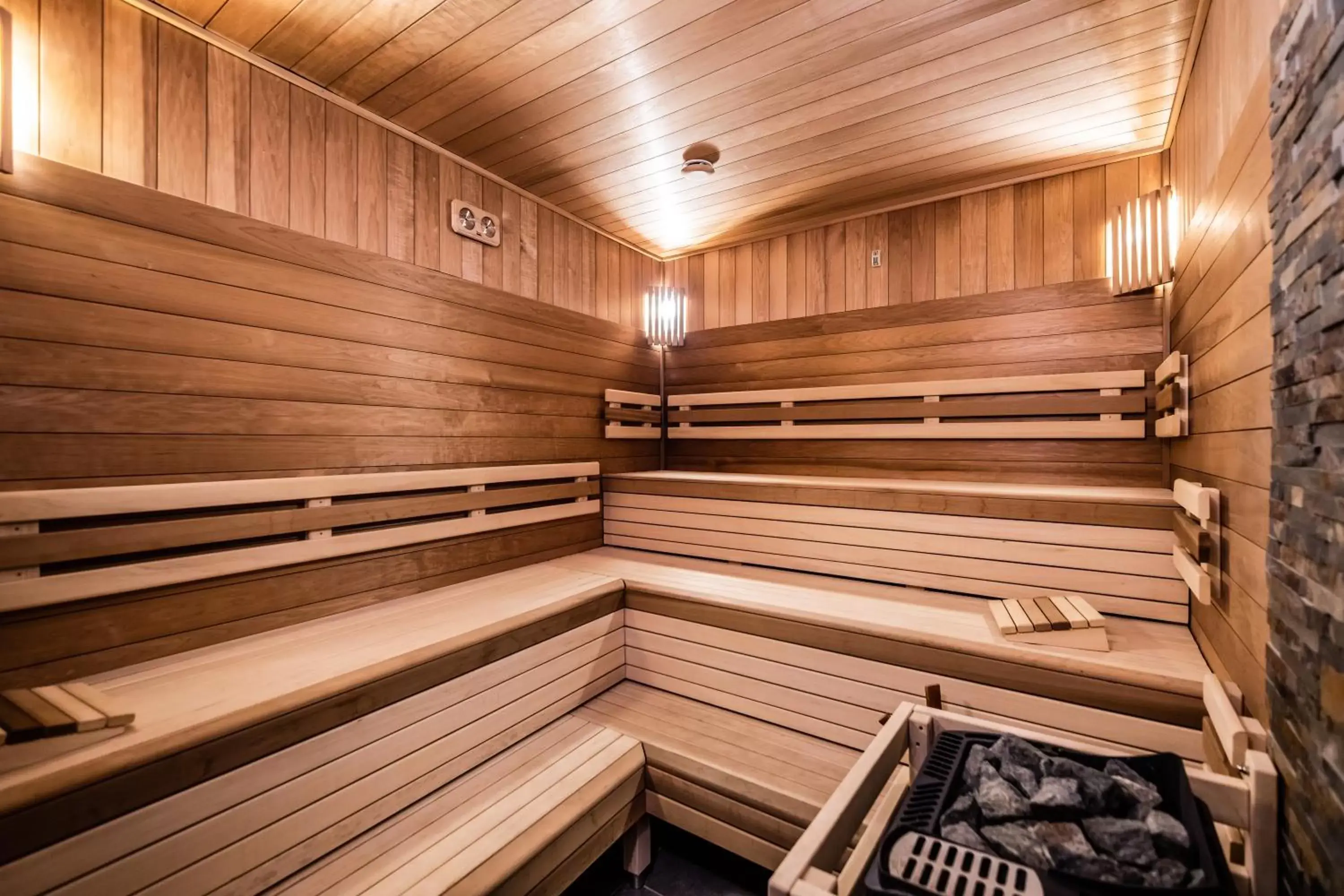 Sauna in Hotel Perfect