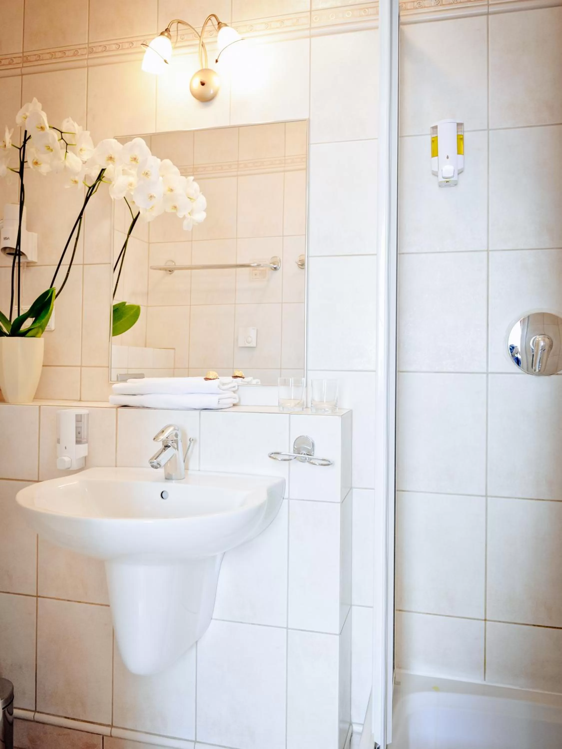 Shower in Hotel Koloseum