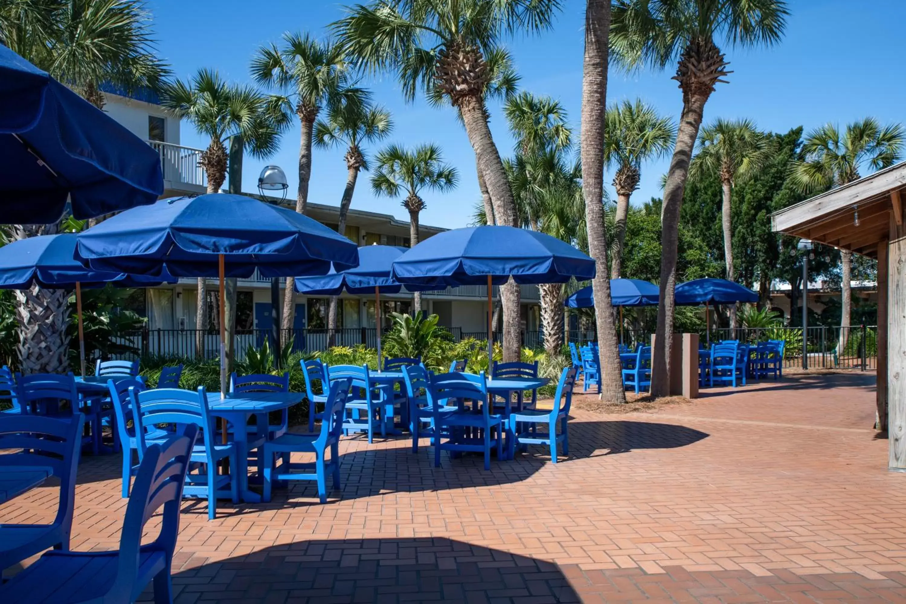 Patio in The Island Resort at Fort Walton Beach