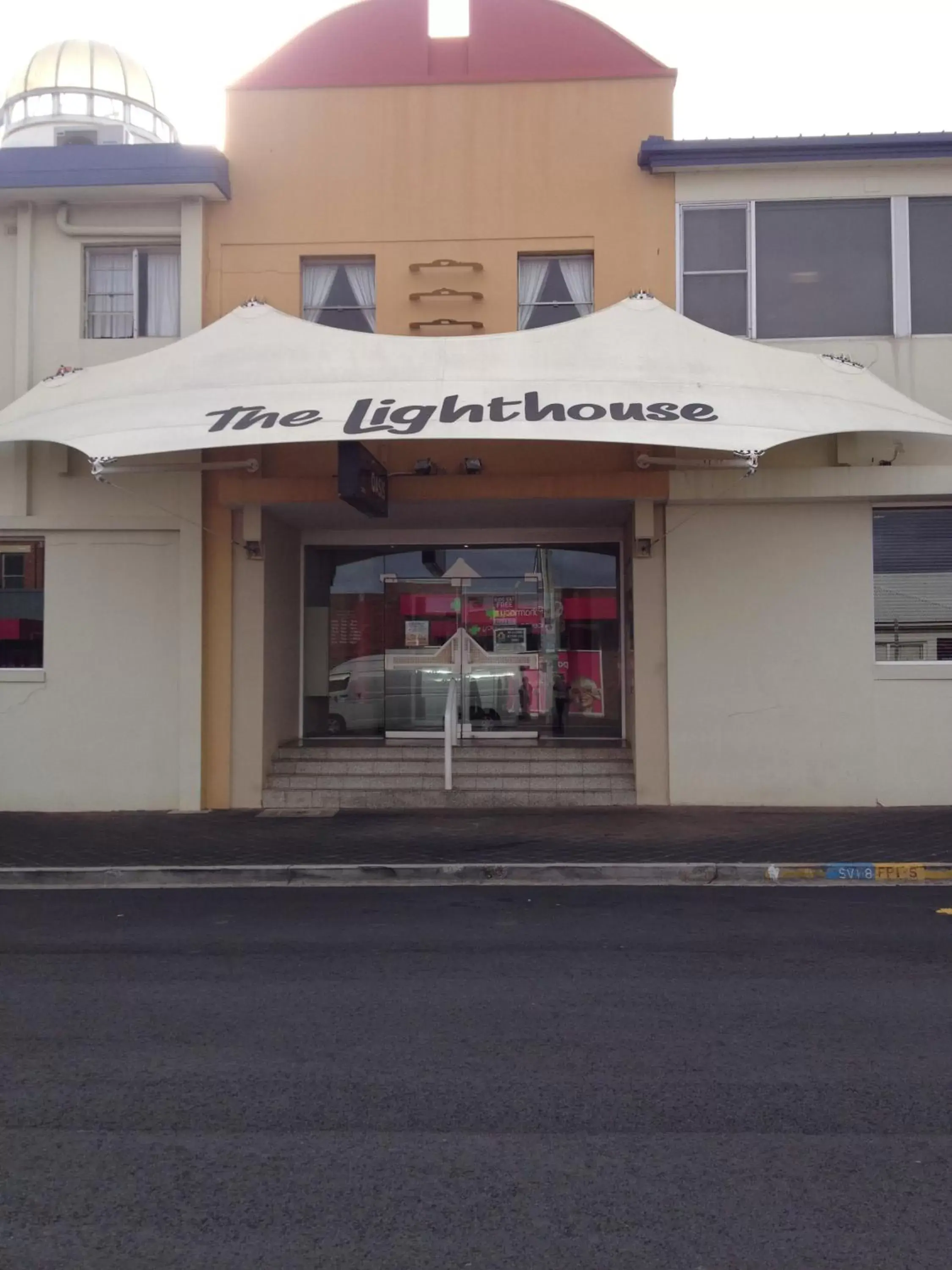 Facade/entrance in The Lighthouse Hotel