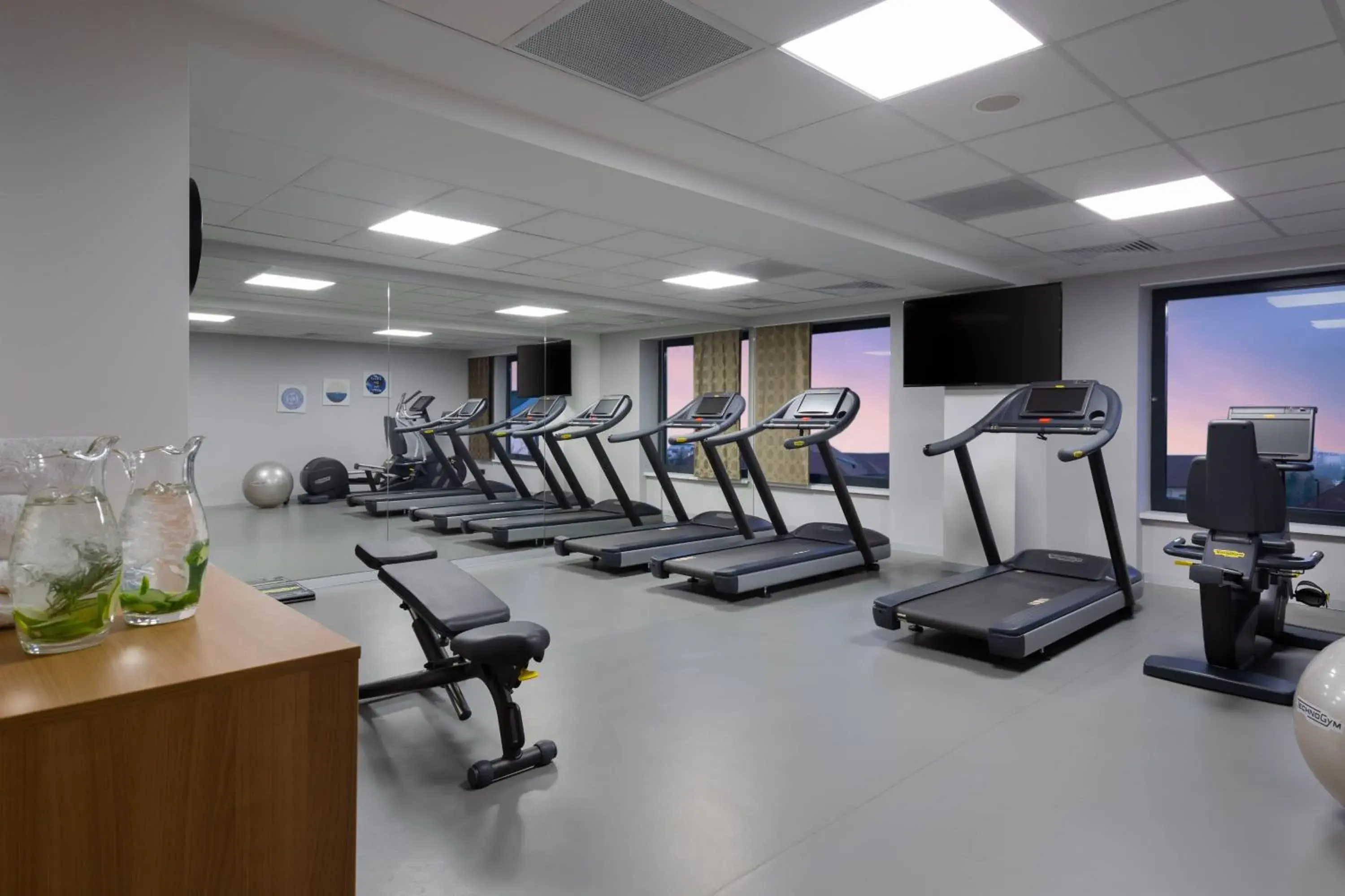 Fitness centre/facilities, Fitness Center/Facilities in Courtyard by Marriott Bucharest Floreasca