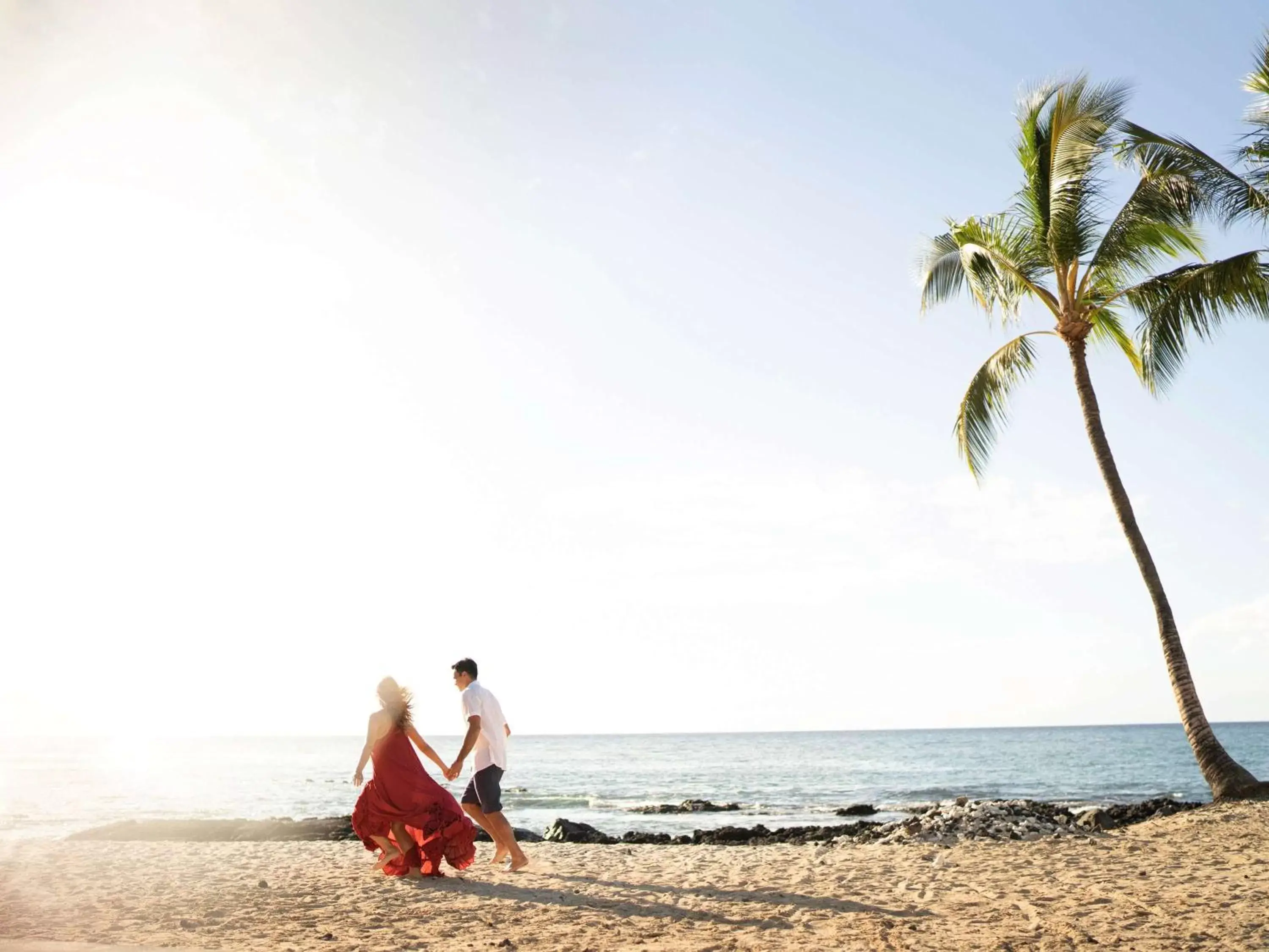 On site, Beach in Fairmont Orchid