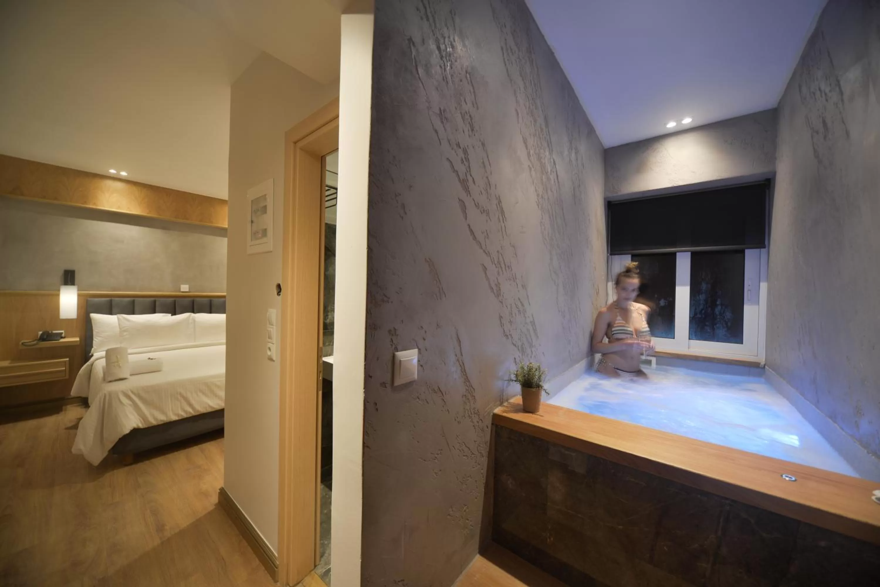 Bedroom, Bed in Anixi Hotel by AP