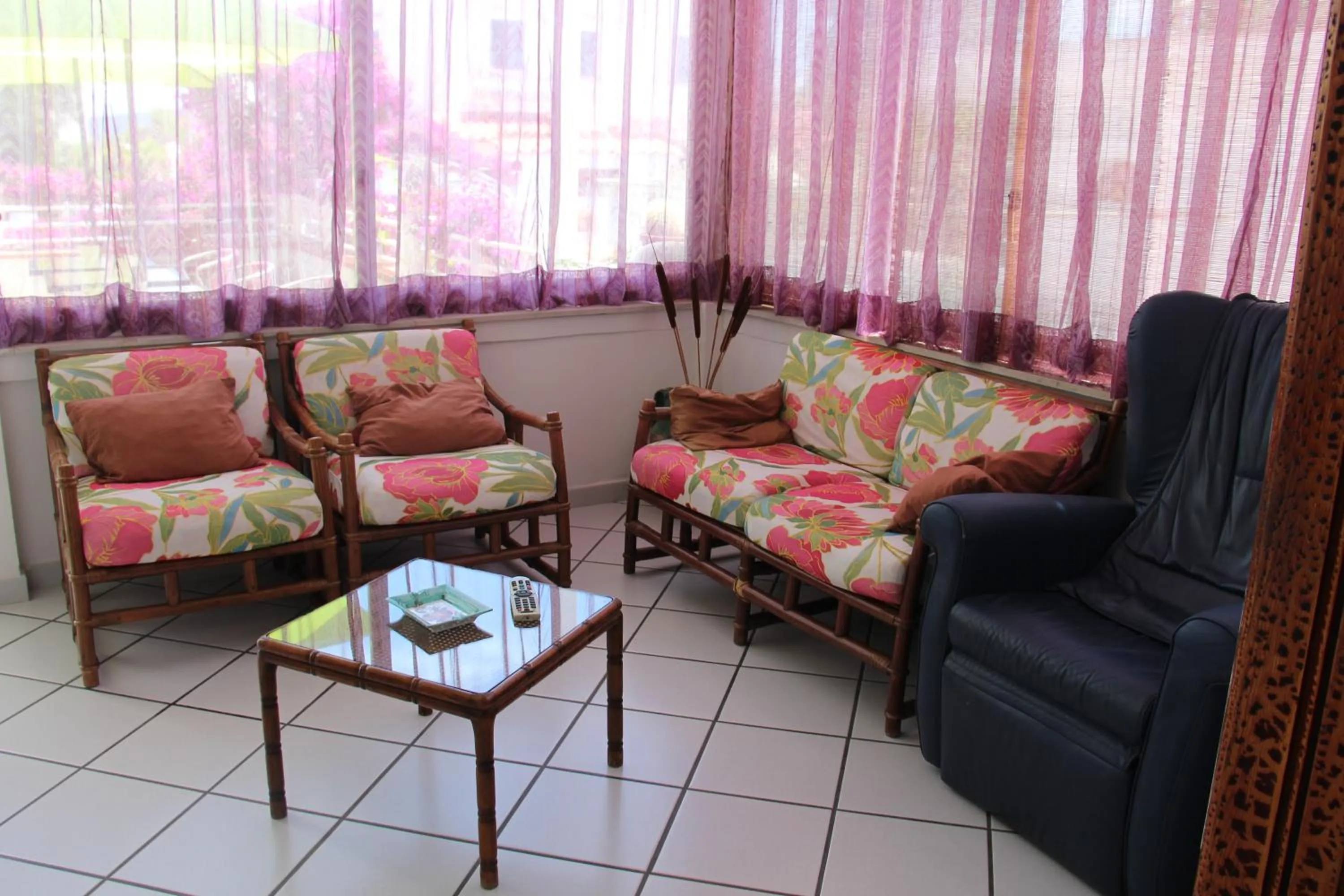 Communal lounge/ TV room in Hotel Villa Cecilia