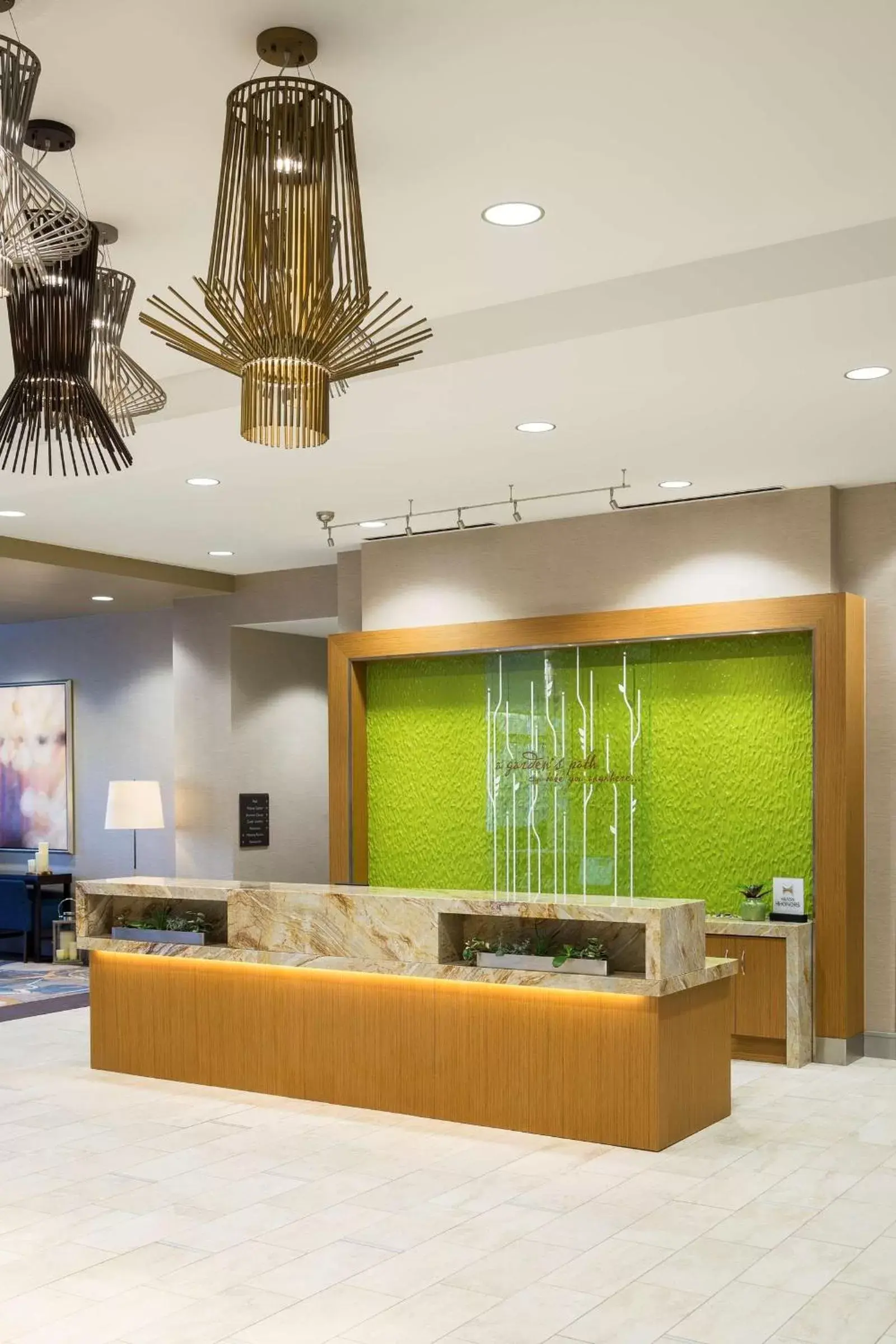Lobby or reception in Hilton Garden Inn Sioux Falls Downtown