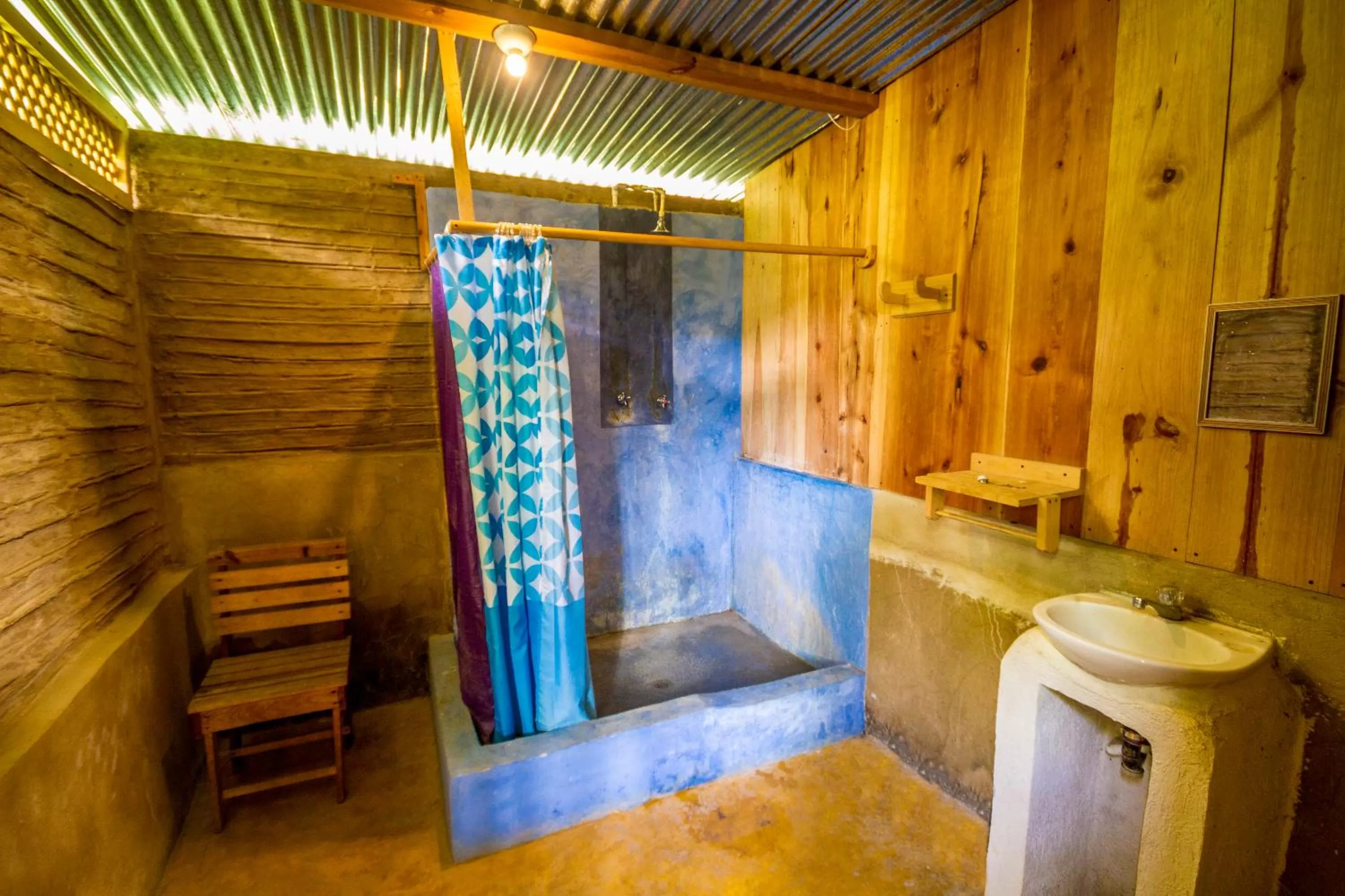 Bathroom in Eco-Hotel Mayachik